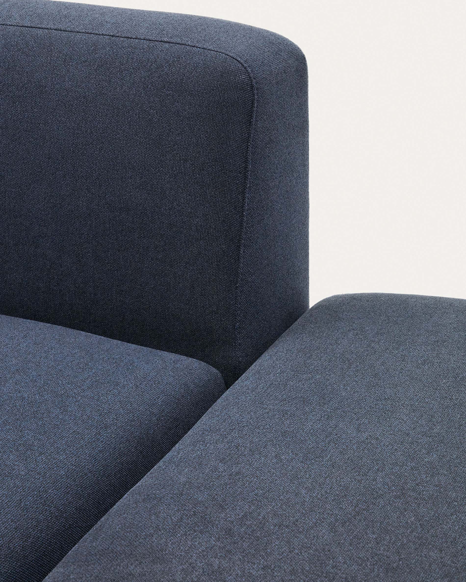 Neom 1 seater modular sofa with back module in blue, 169 cm FSC Mix Credit - Detail