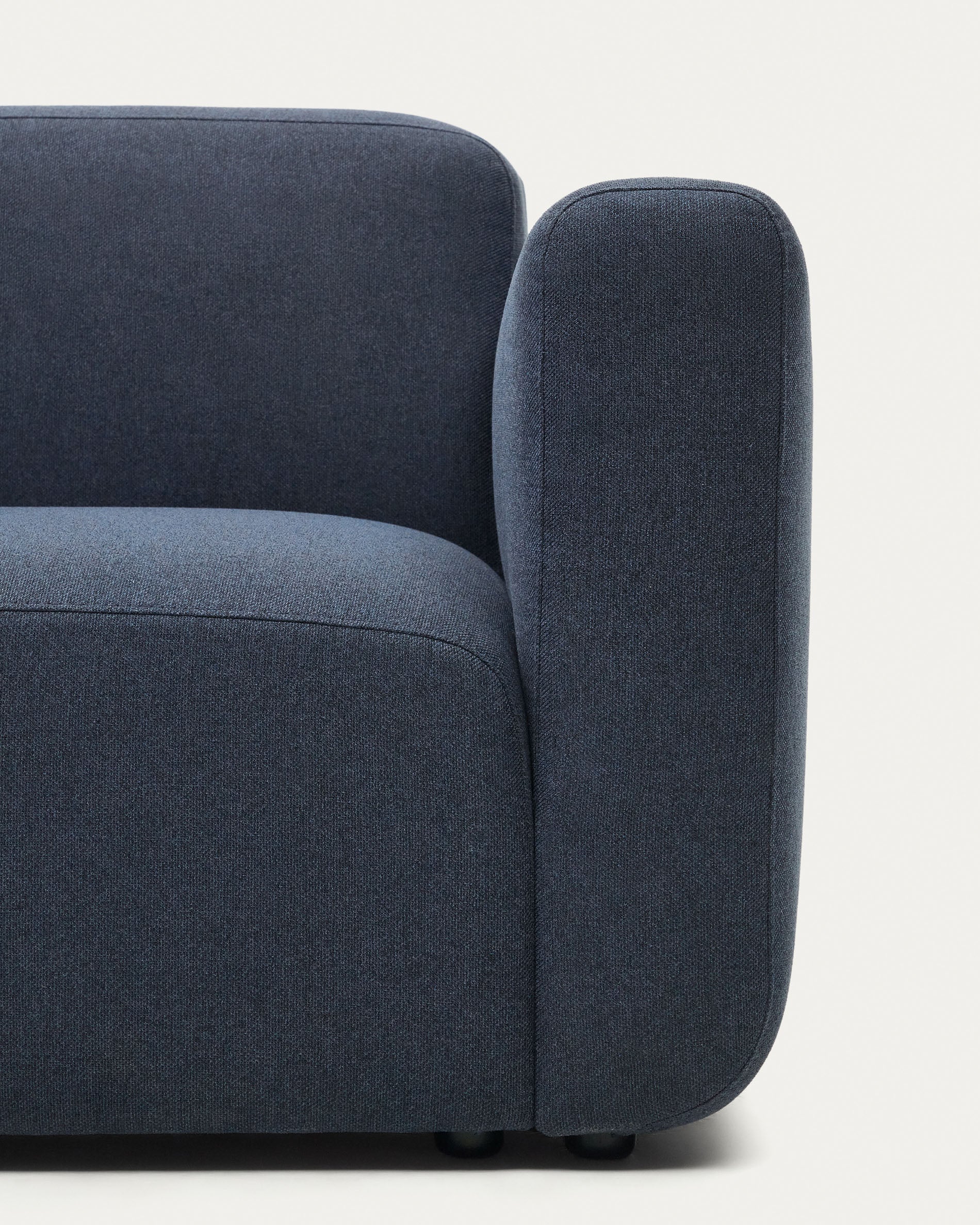Neom 2 seater modular sofa in blue, 188 cm FSC Mix Credit - Detail