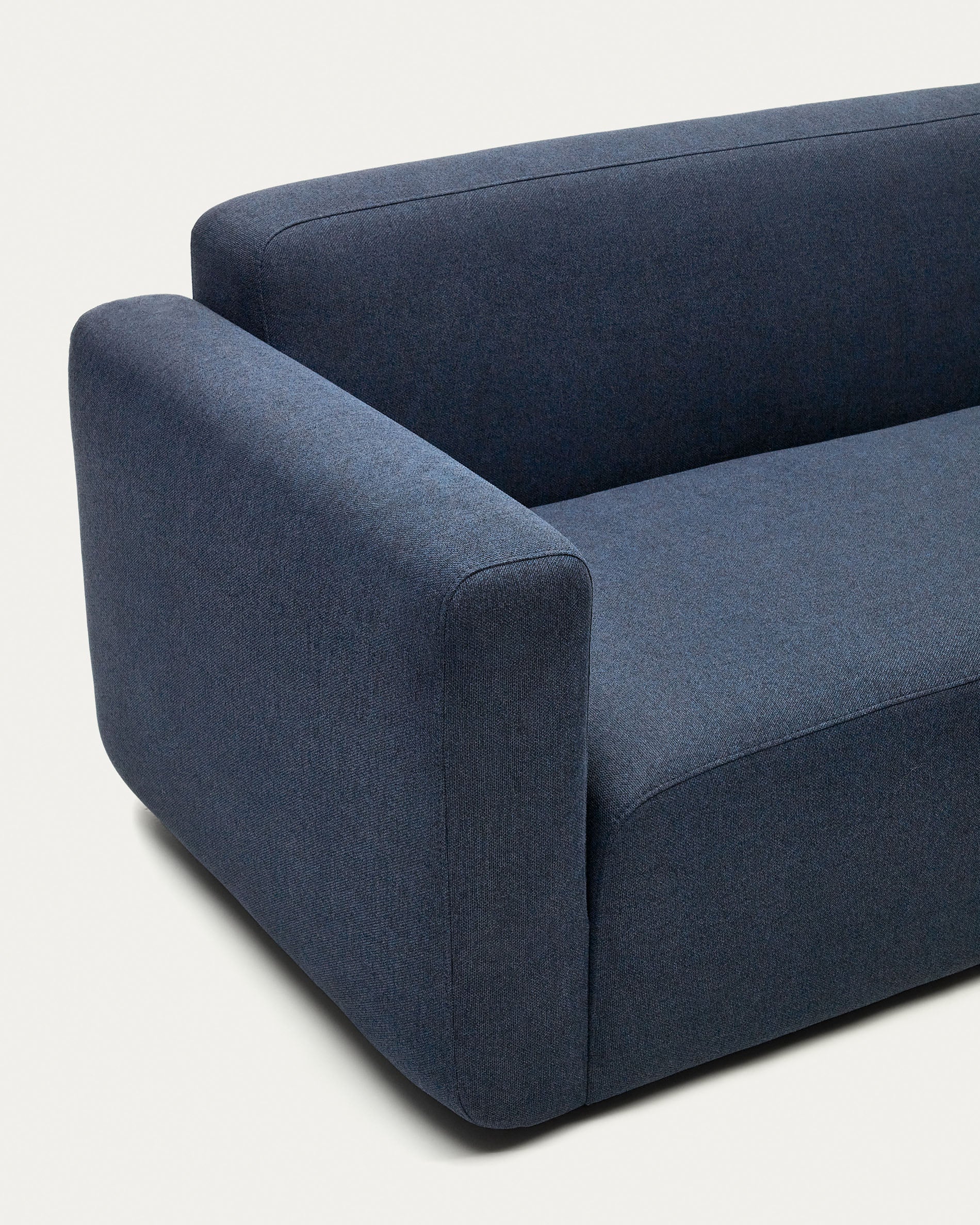Neom 2 seater modular sofa in blue, 188 cm FSC Mix Credit - Detail