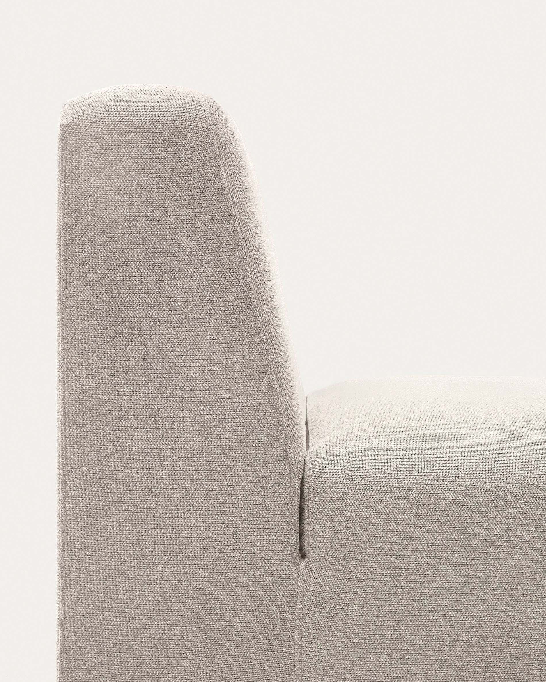 Neom chaise module in beige, 152 x 75 cm FSC Mix Credit - Detail