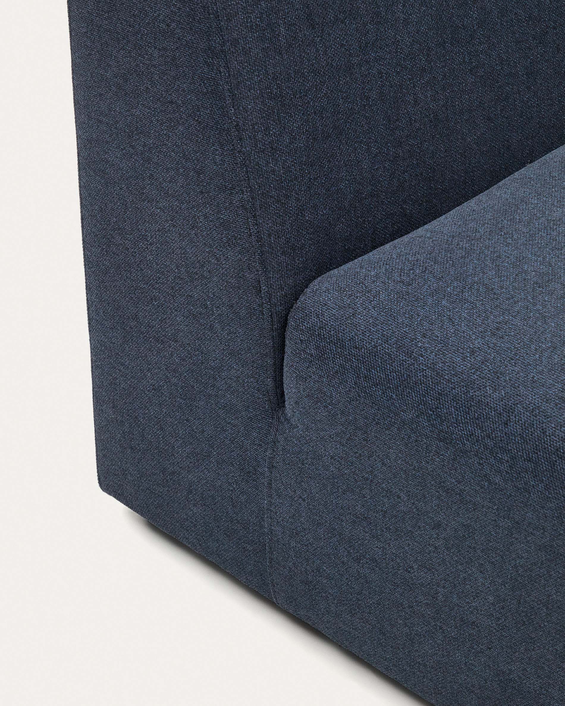 Neom chaise module in blue, 152 x 75 cm FSC Mix Credit - Detail
