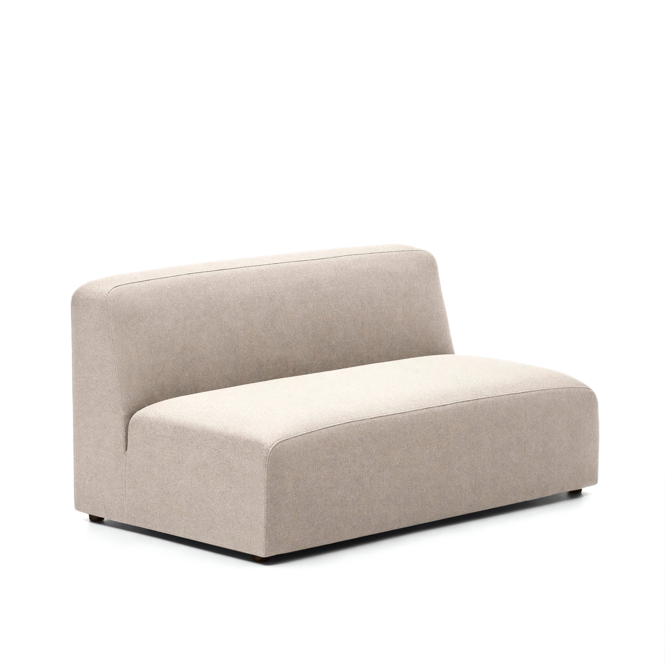 2 seater sofa module in beige, 150 cm FSC Mix Credit - Product Image