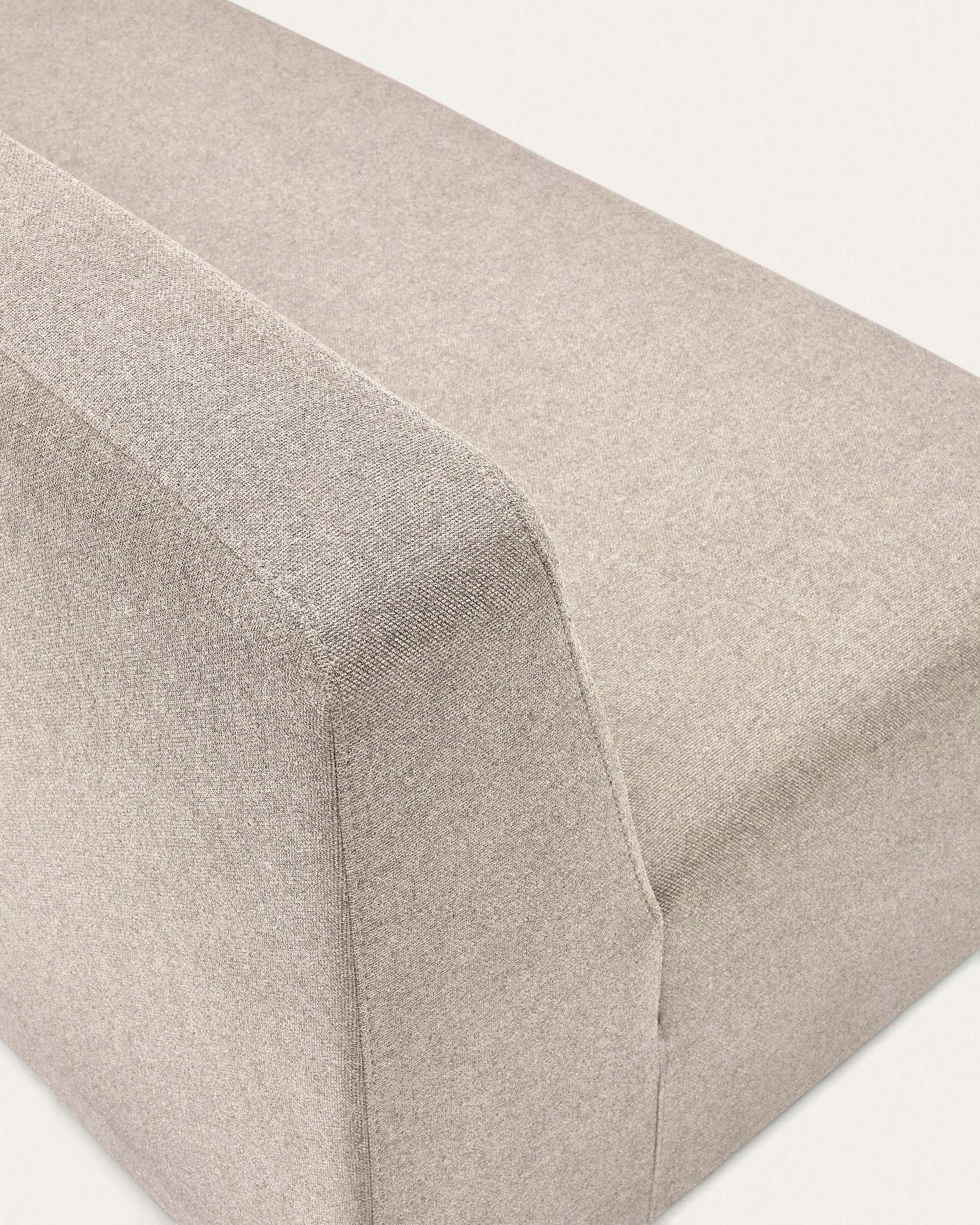 2 seater sofa module in beige, 150 cm FSC Mix Credit - Detail