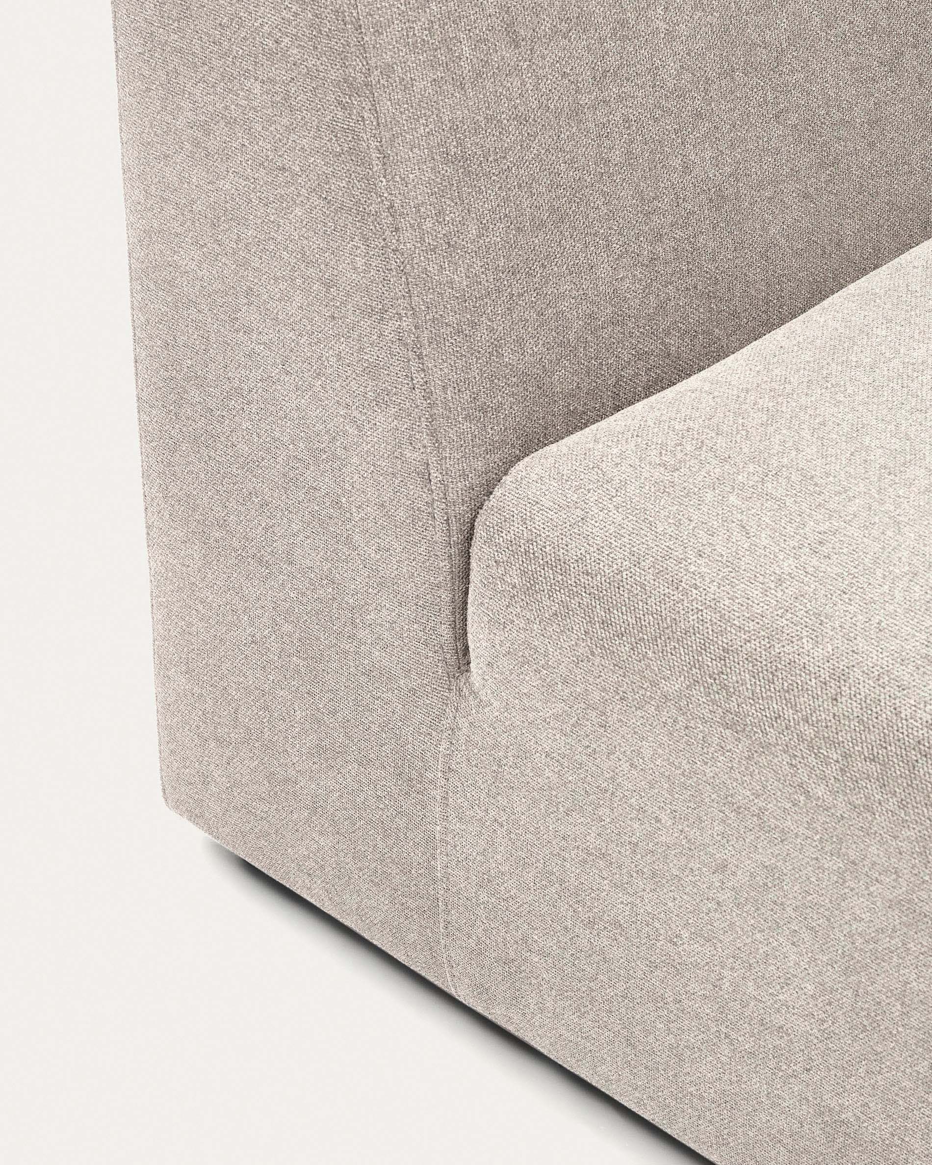 2 seater sofa module in beige, 150 cm FSC Mix Credit - Detail