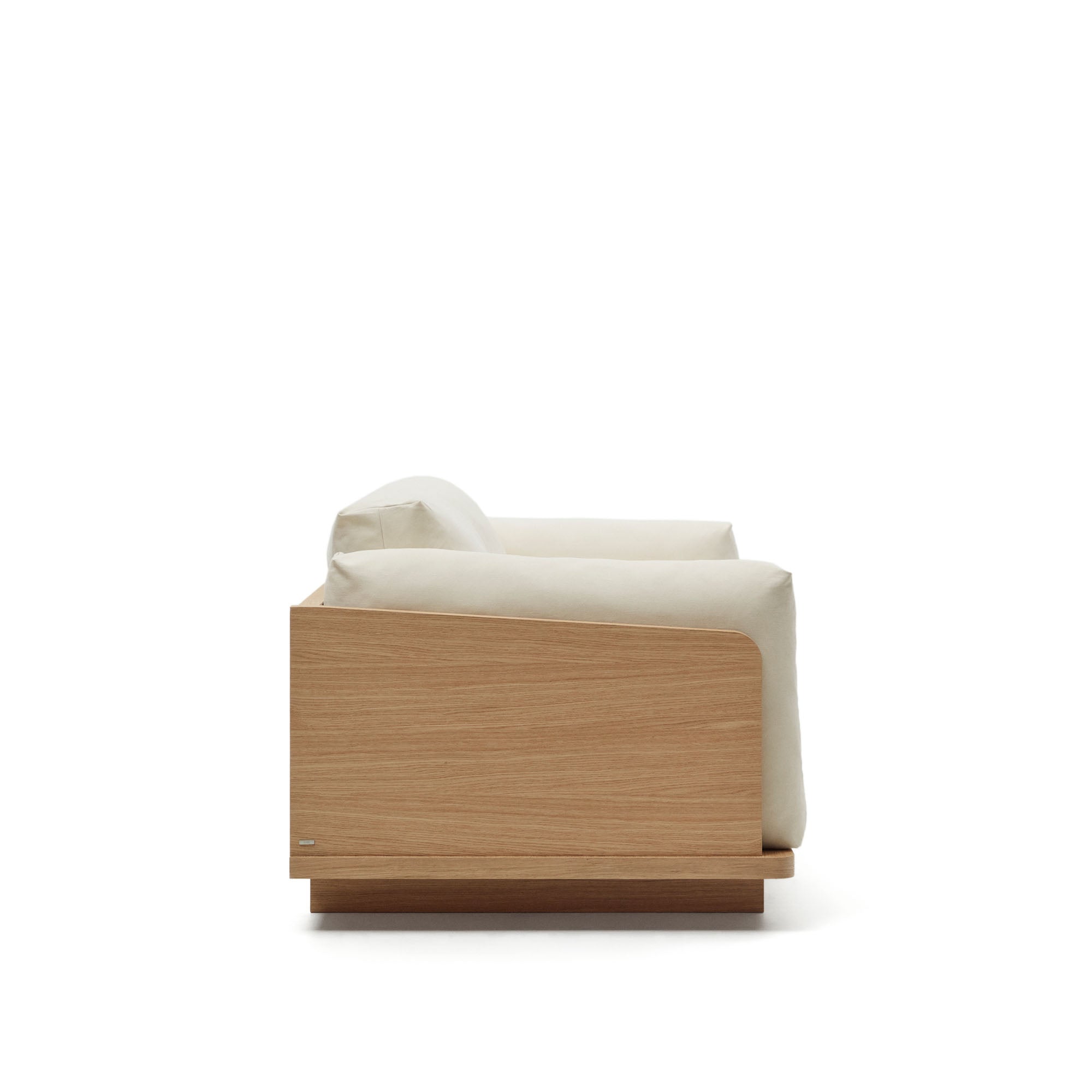 Oaq 3 seater sofa in beige, 225 cm FSC Mix Credit - Product Image
