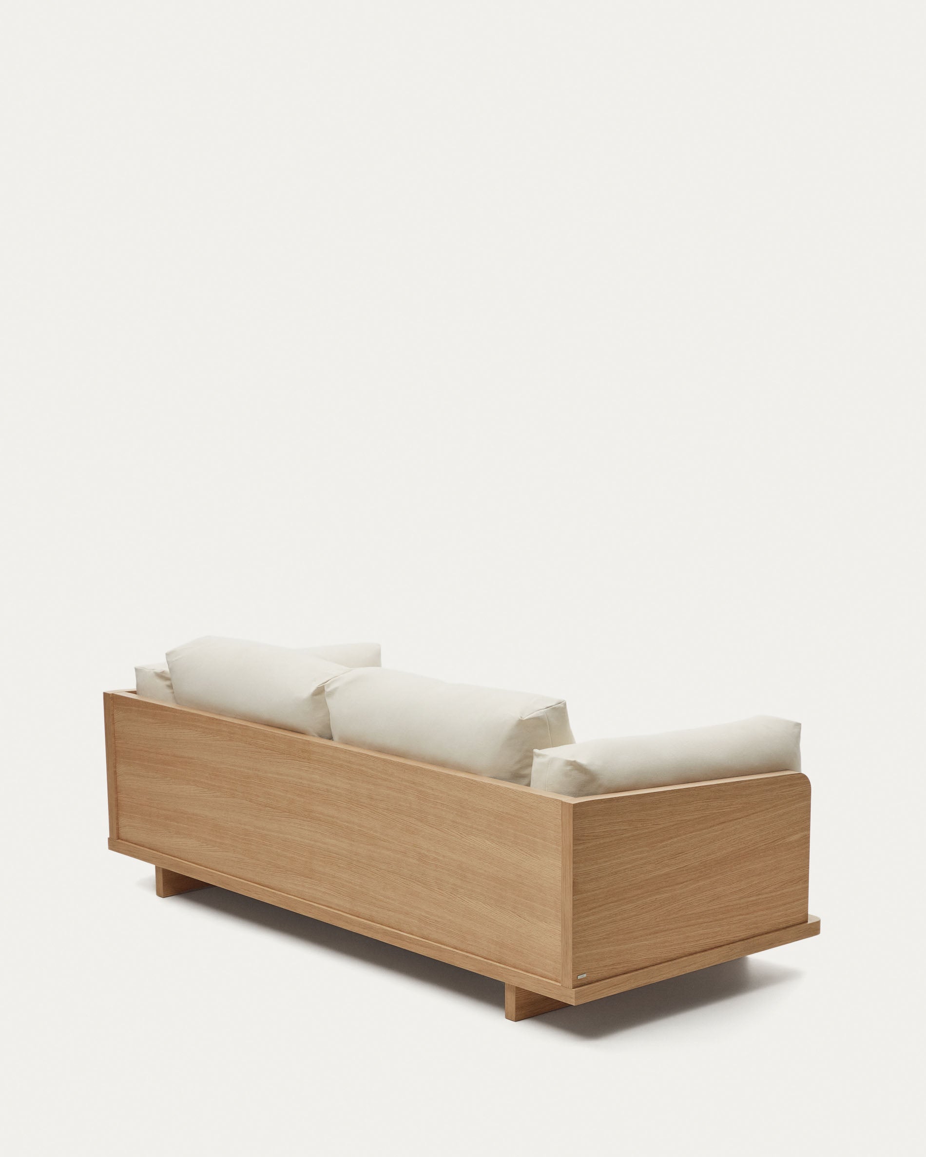 Oaq 3 seater sofa in beige, 225 cm FSC Mix Credit - Product View