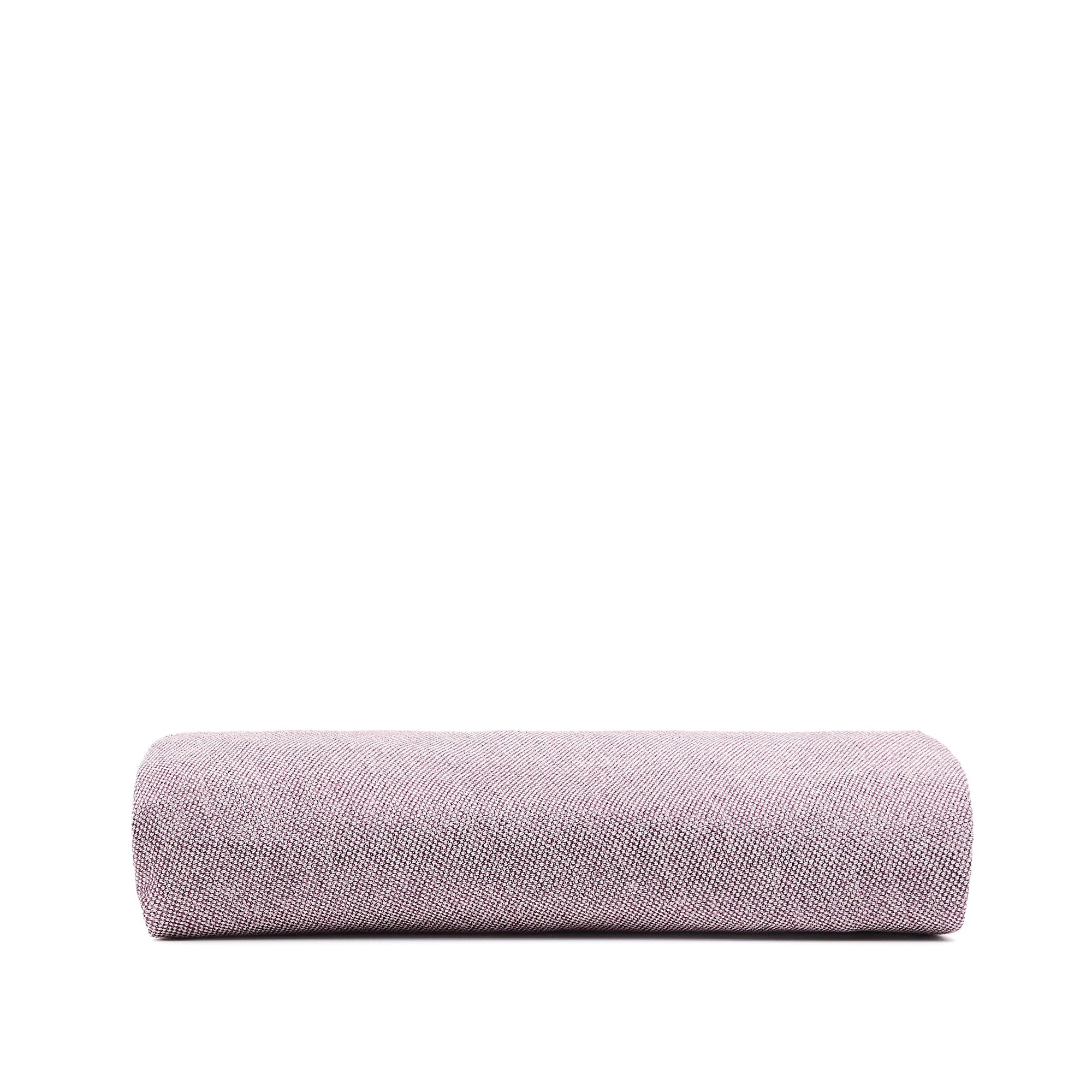Kaeli purple footrest cover Ø120cm - Product Image