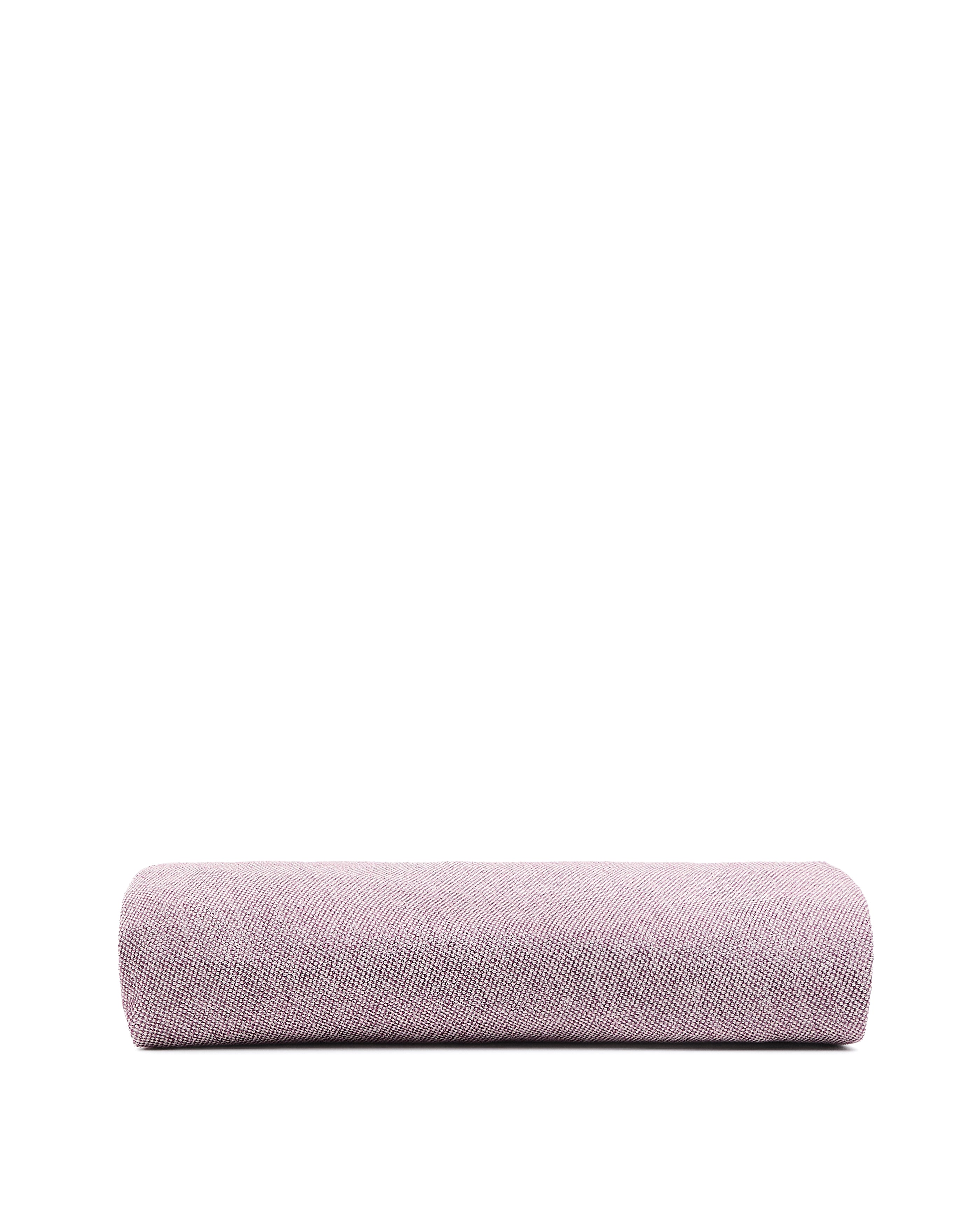 Kaeli purple footrest cover Ø120cm - Product Image
