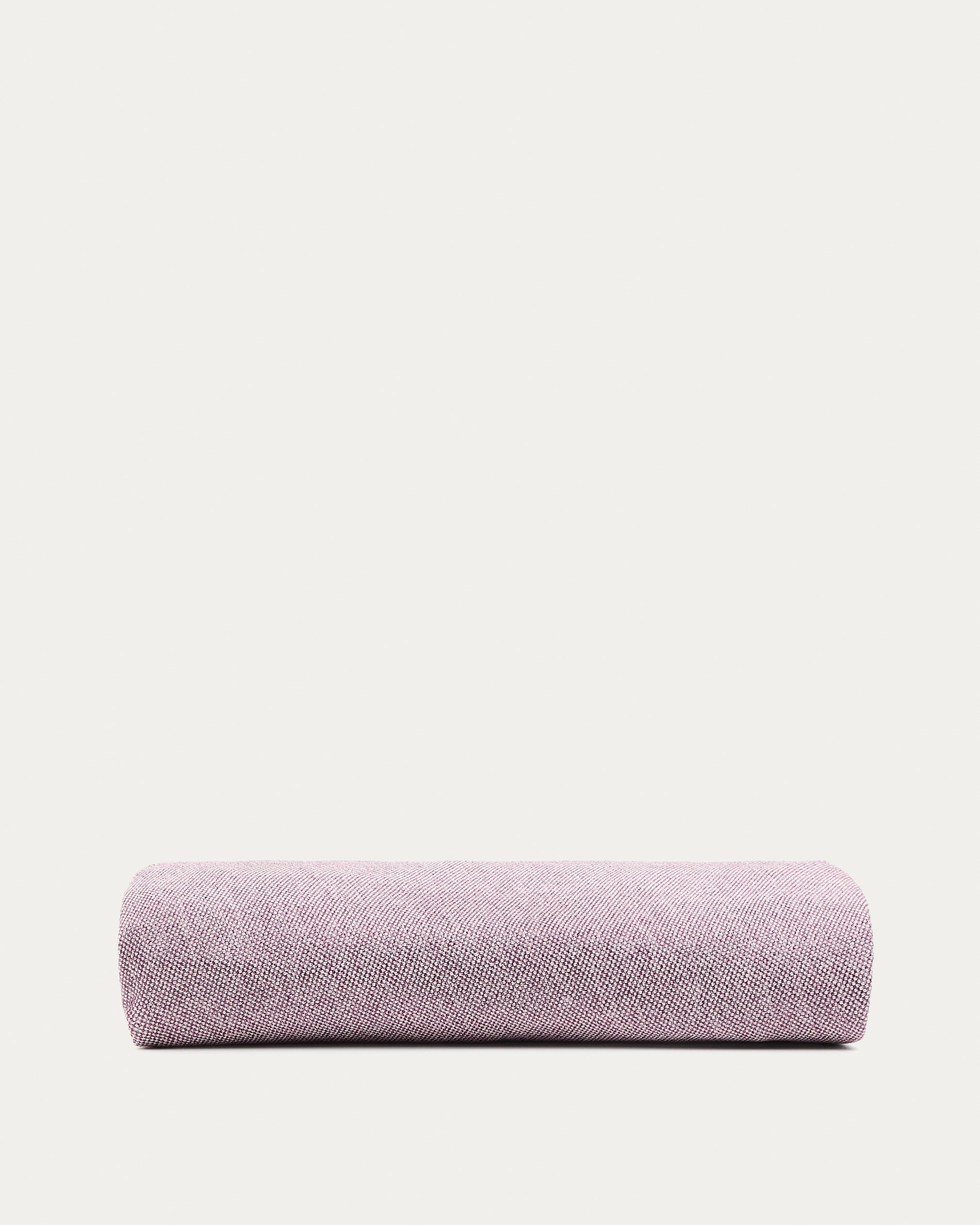 Kaeli purple footrest cover Ø120cm - Product View