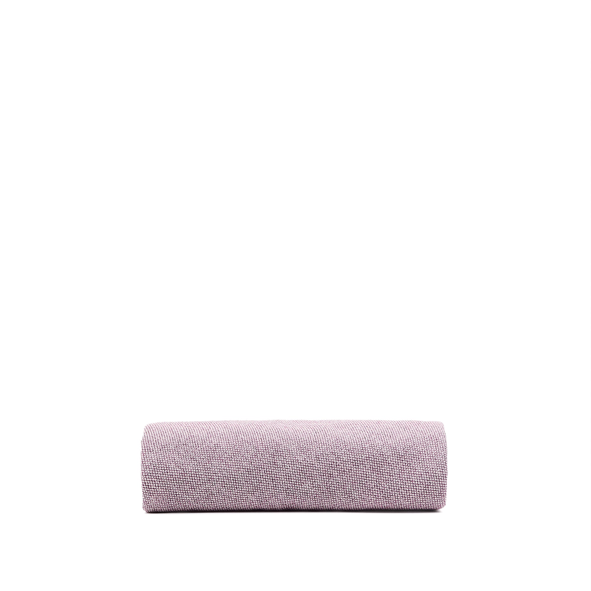 Kaeli purple footrest cover Ø43cm - Product Image