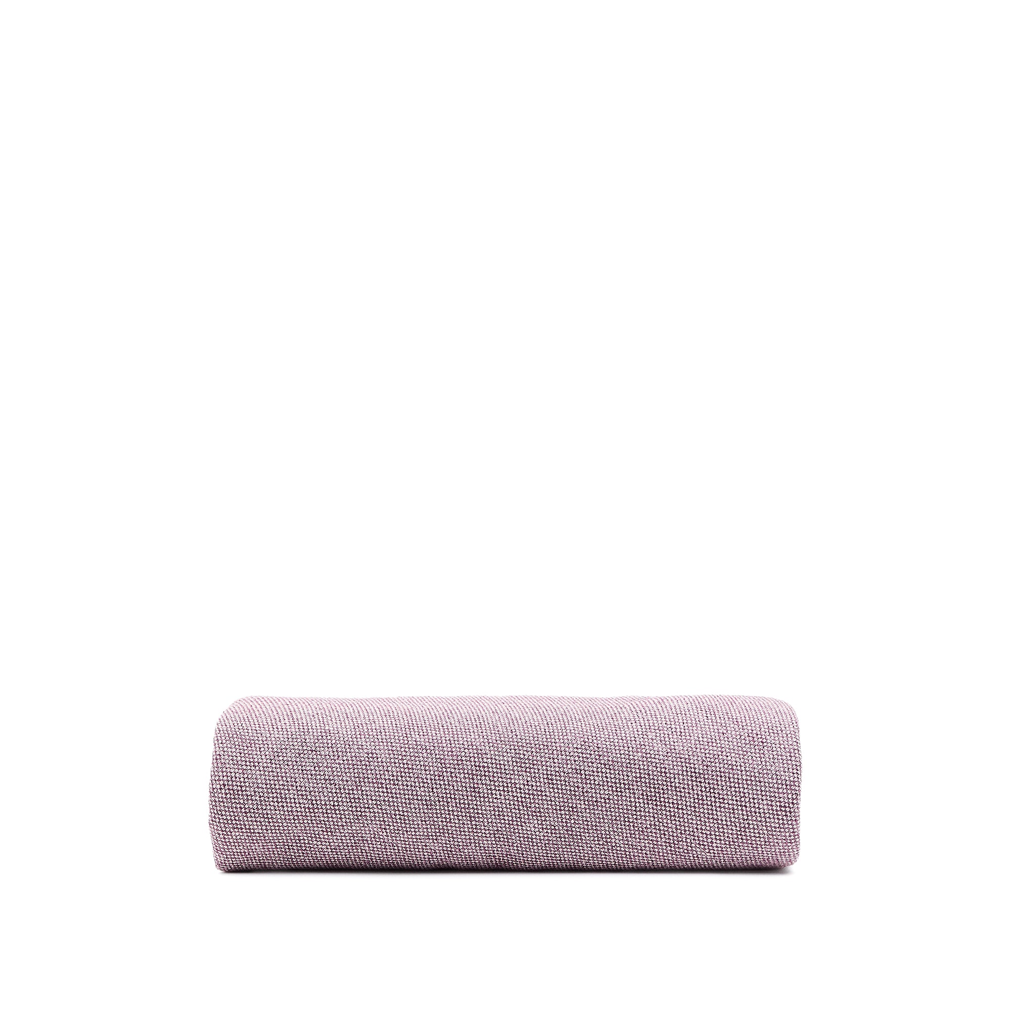 Kaeli purple footrest cover Ø60cm - Product Image