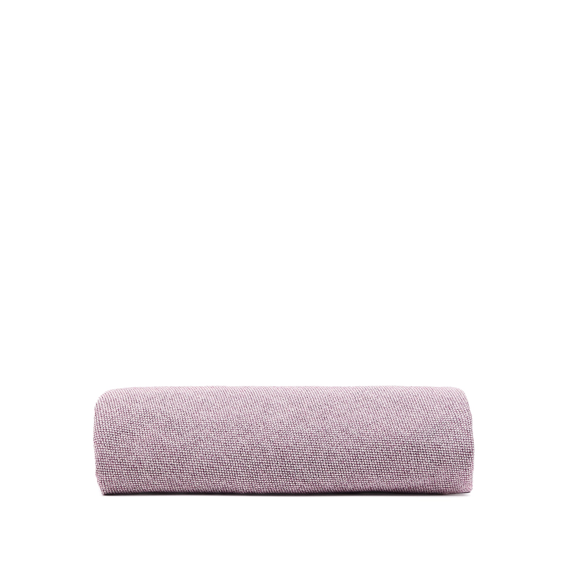 Kaeli purple footrest cover Ø90cm - Product Image