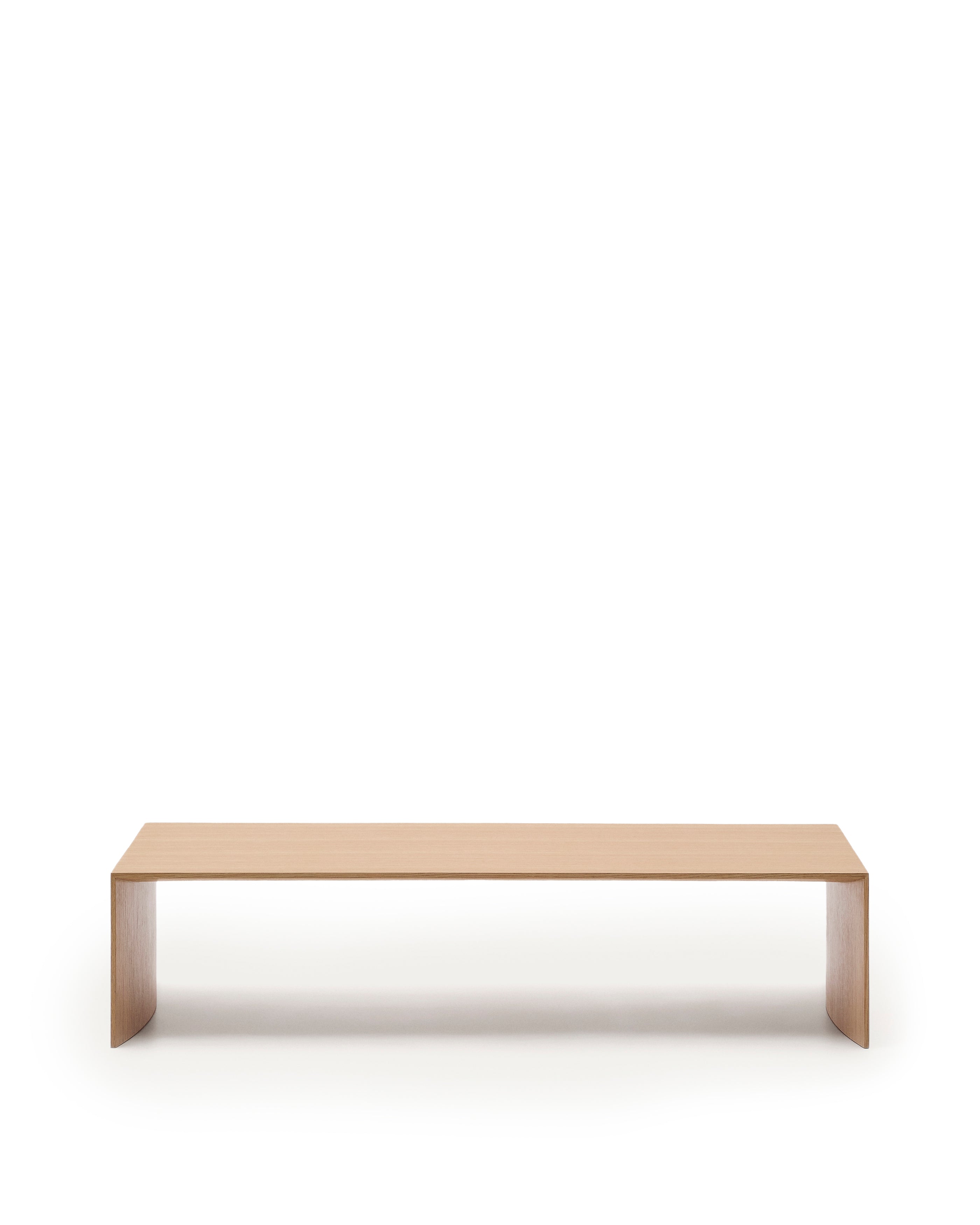 Litto oak veneer coffee table FSC Mix Credit, 140 x 70 cm - Product Image