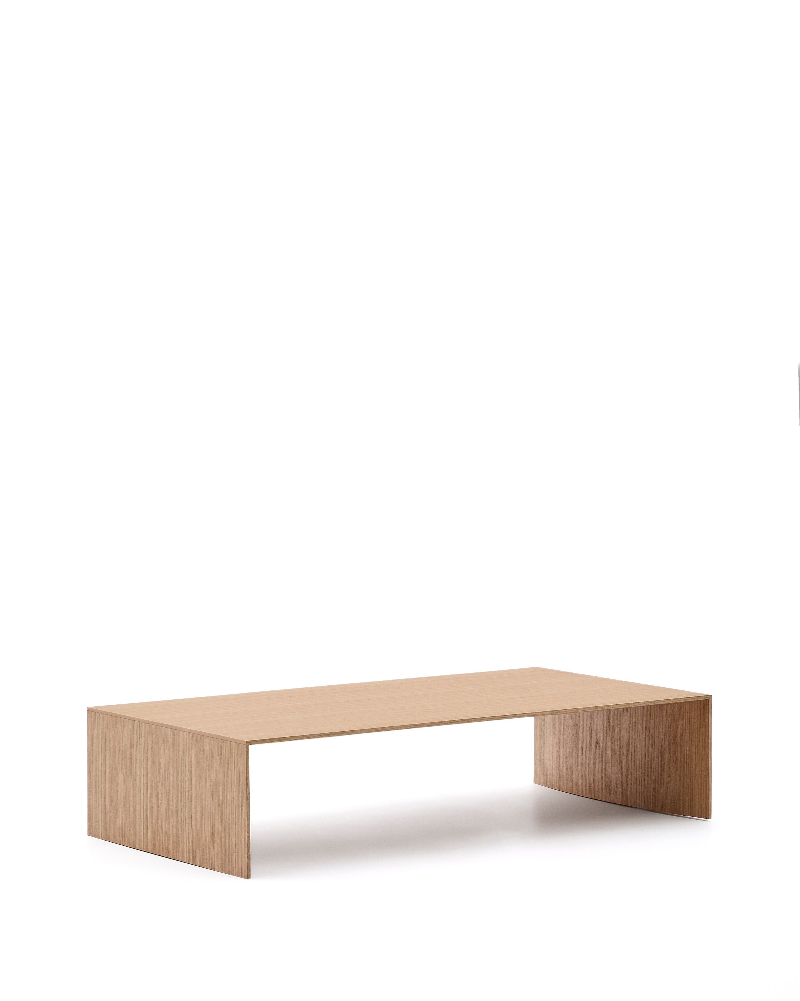 Litto oak veneer coffee table FSC Mix Credit, 140 x 70 cm - Product Image