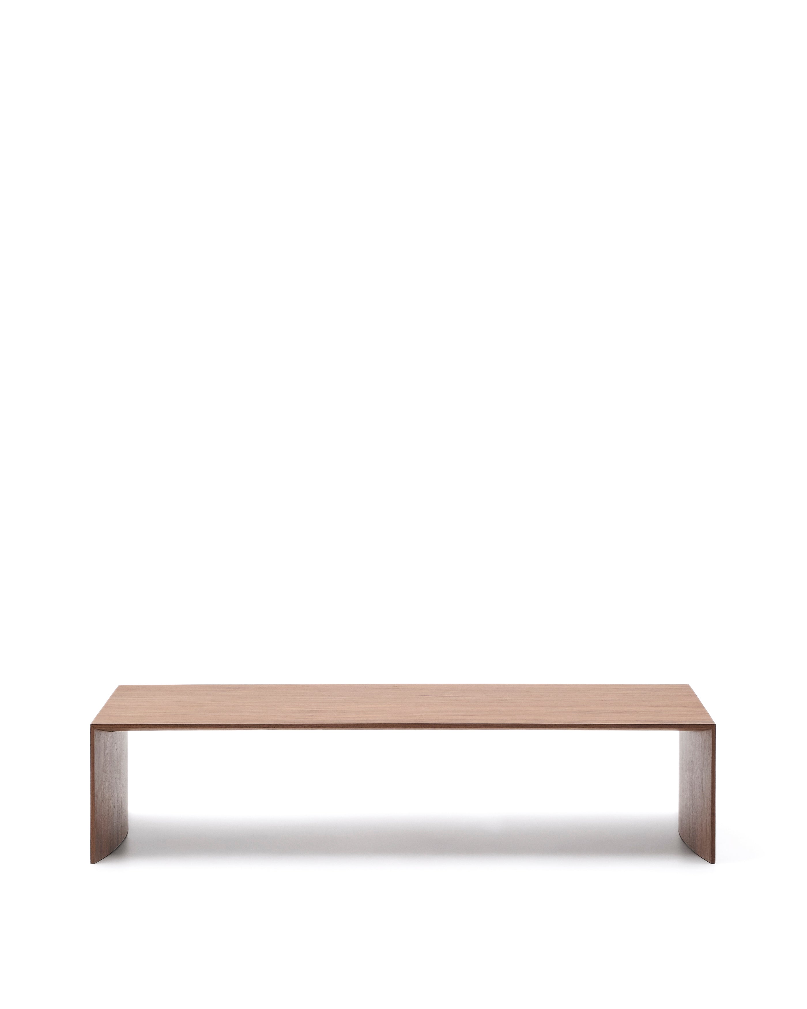 Litto walnut veneer coffee table,  FSC Mix Credit 140 x 70 cm - Product Image