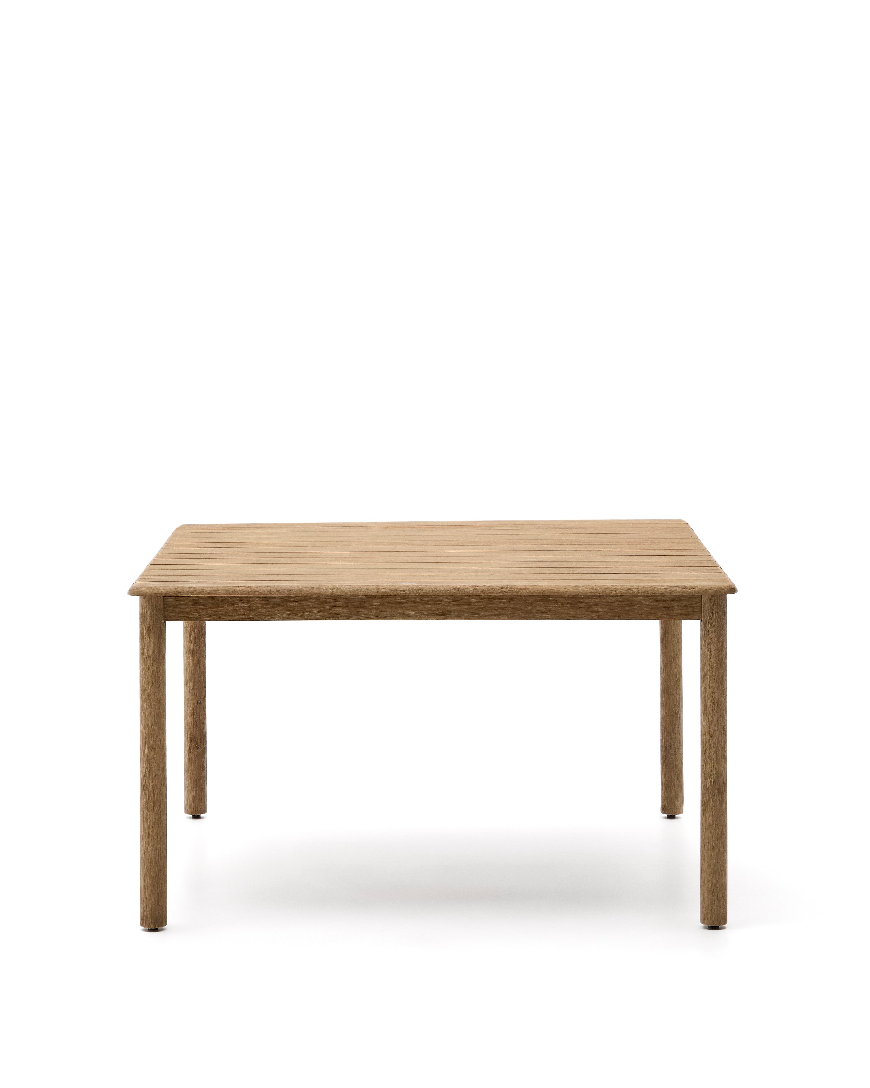 Sori table in FSC 100% solid acacia wood 135 x 135cm - Product Image