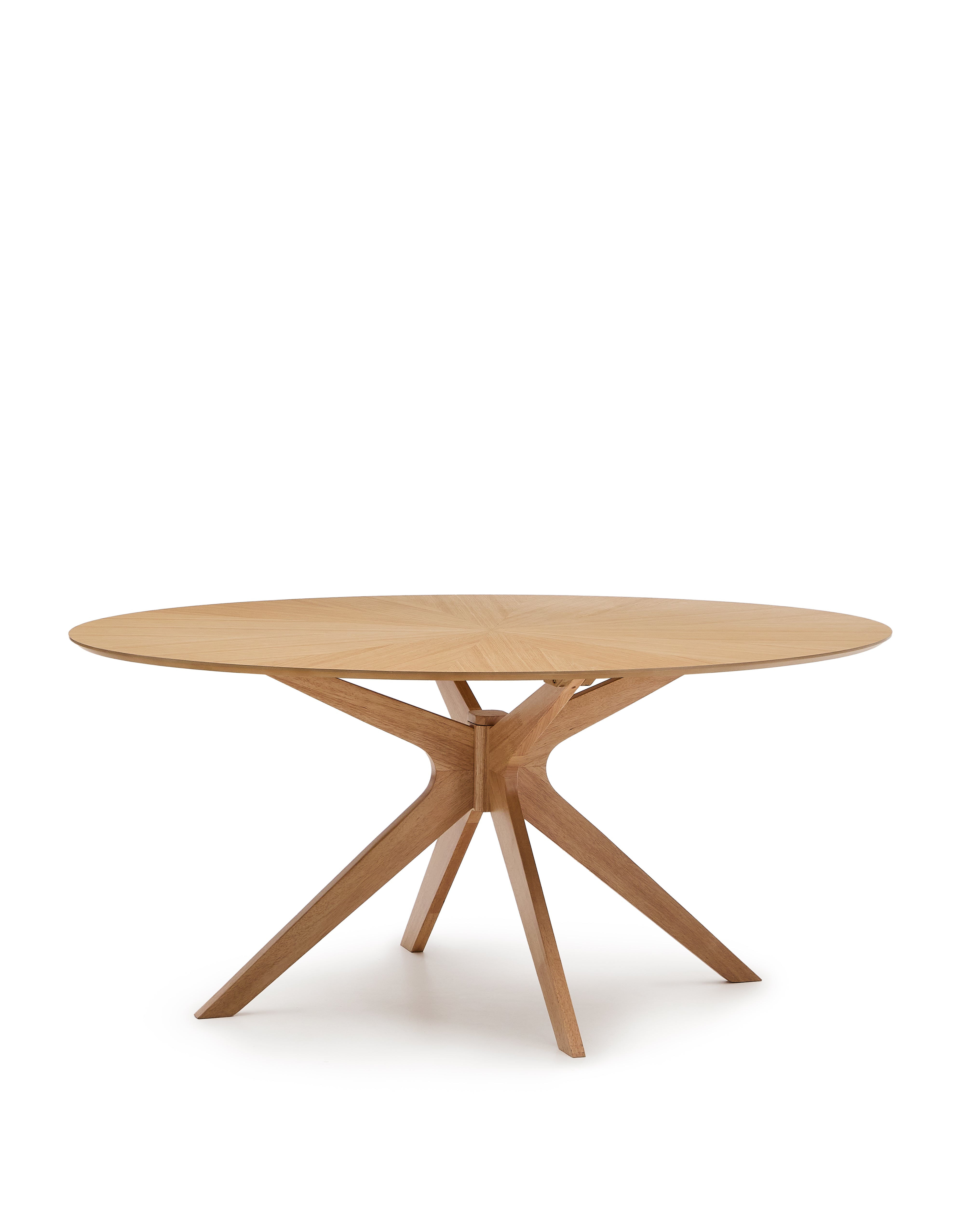 Naanim table in oak veneer, 180 x 110 cm - Product Image