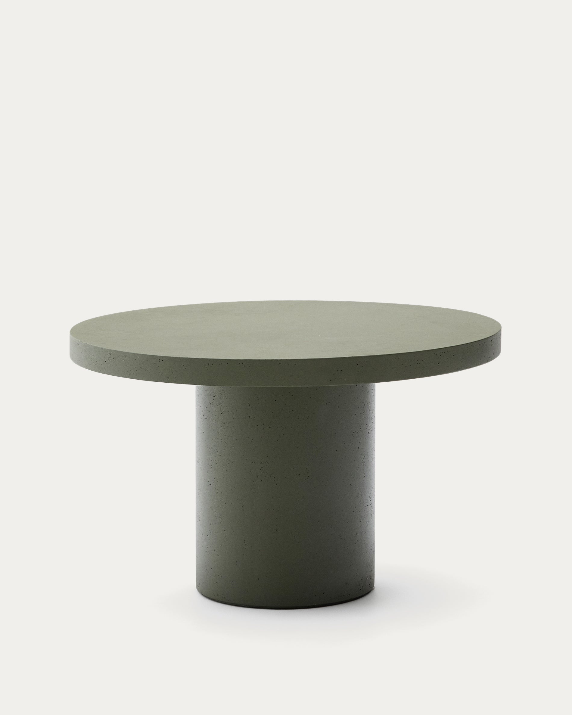 Aiguablava zöld cement kerek asztal Ø120cm