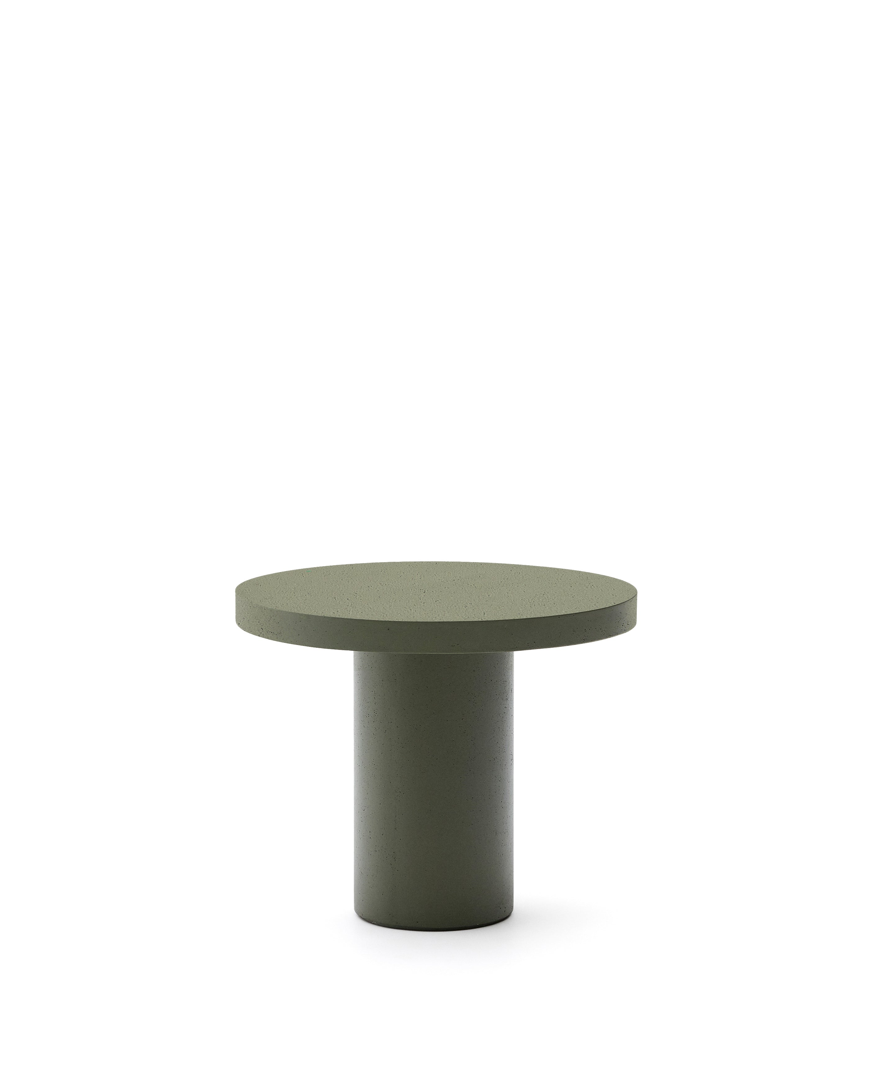 Aiguablava green cement round table Ø90cm - Product Image