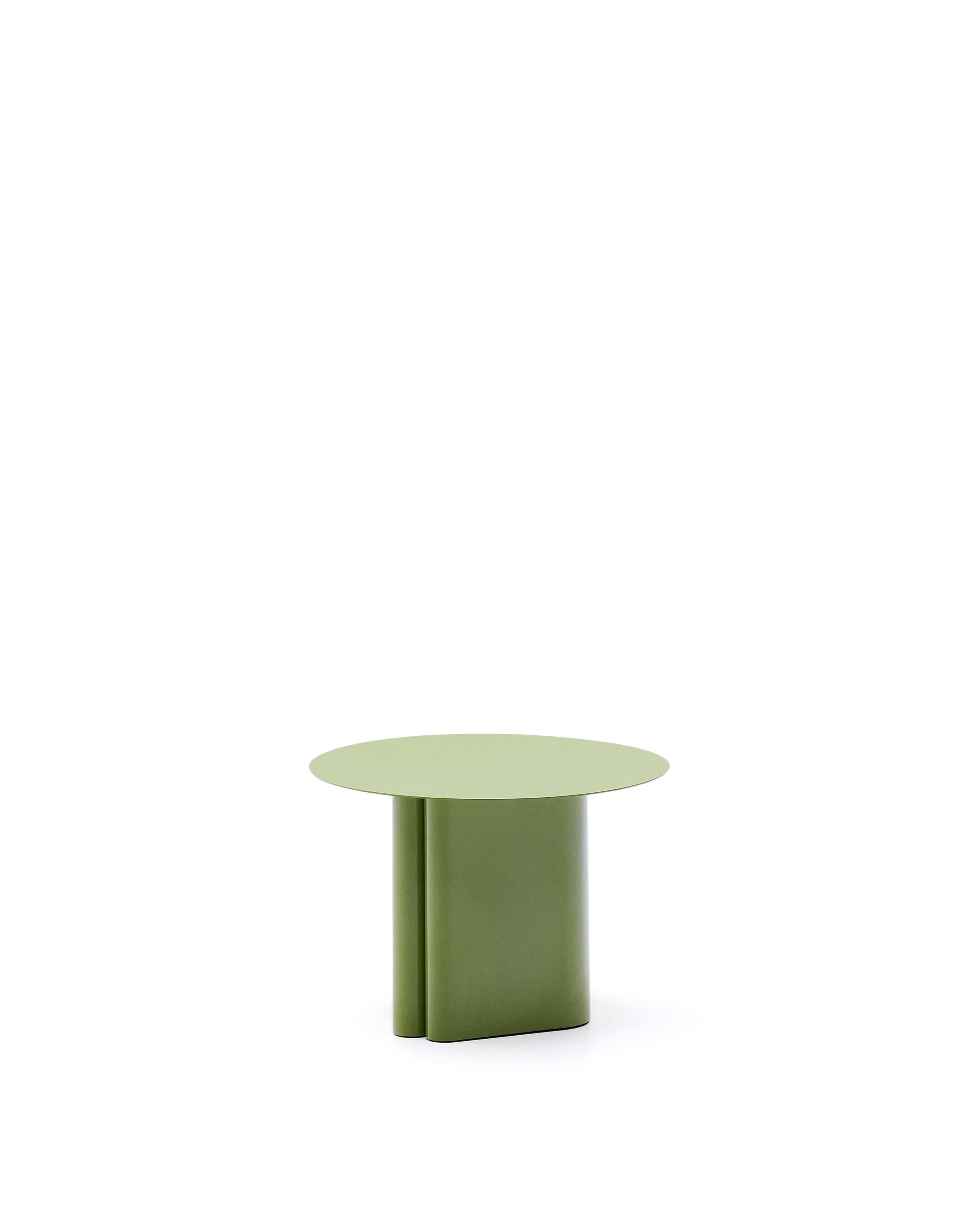 Arvin green iron side table Ø 55cm - Product Image