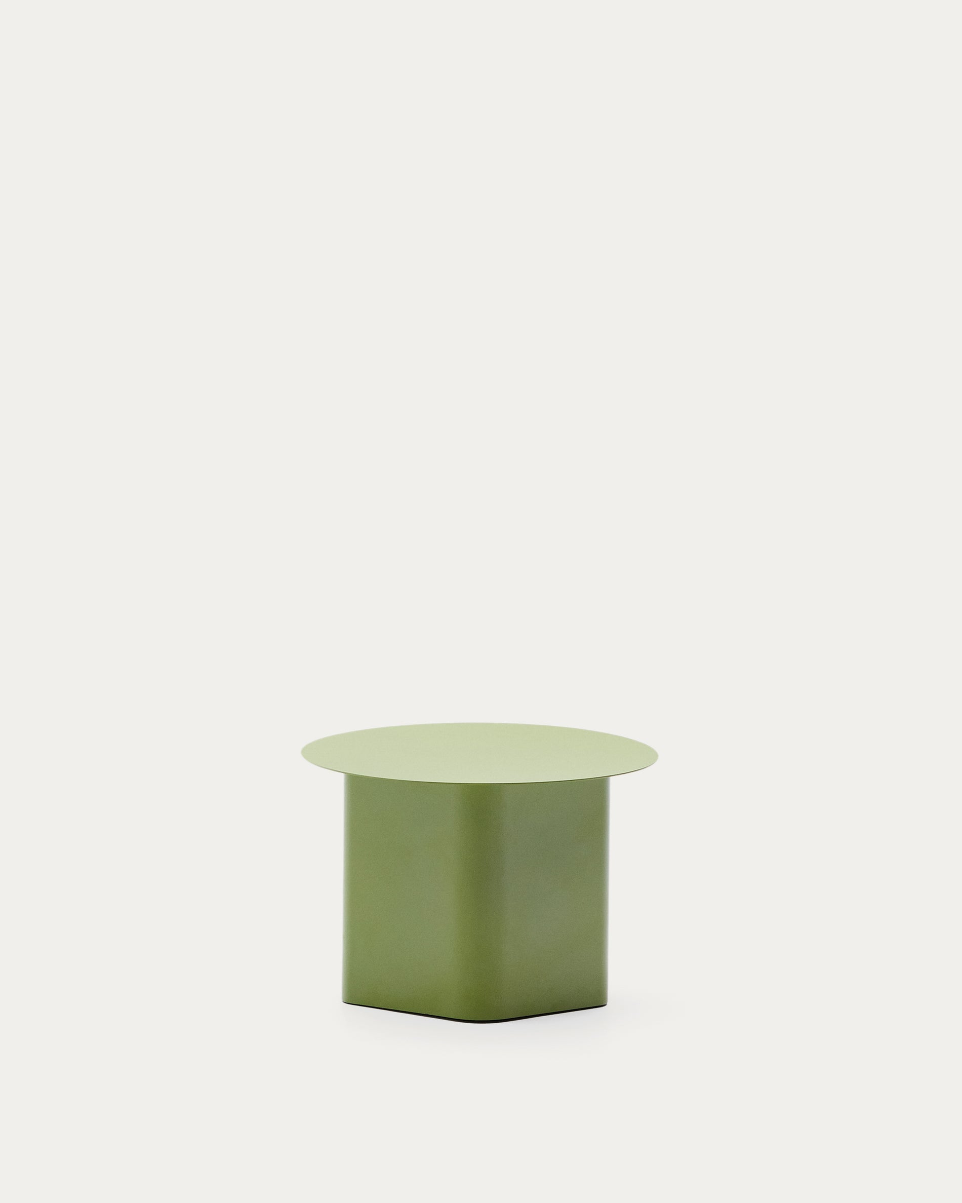 Arvin green iron side table Ø 55cm - Product View