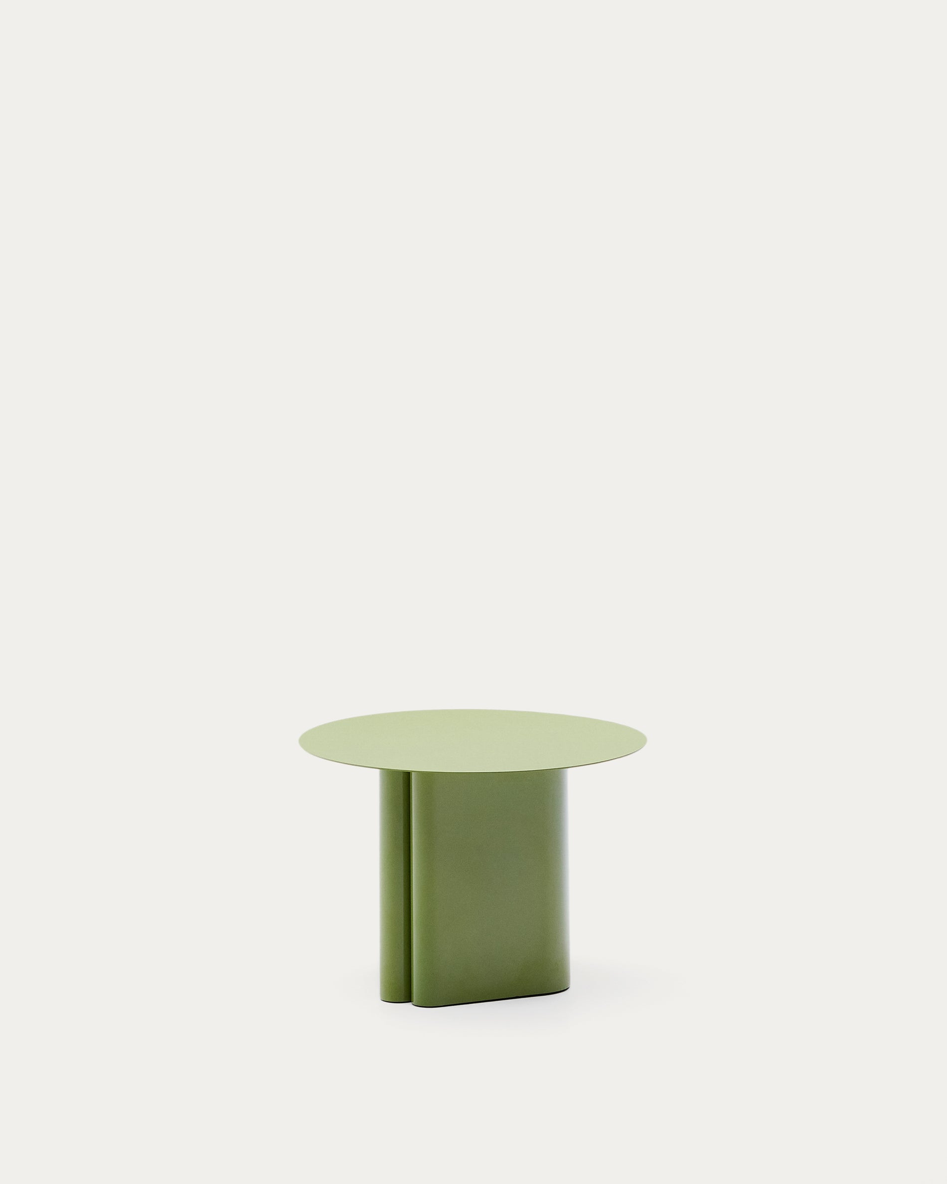 Arvin green iron side table Ø 55cm - Product View