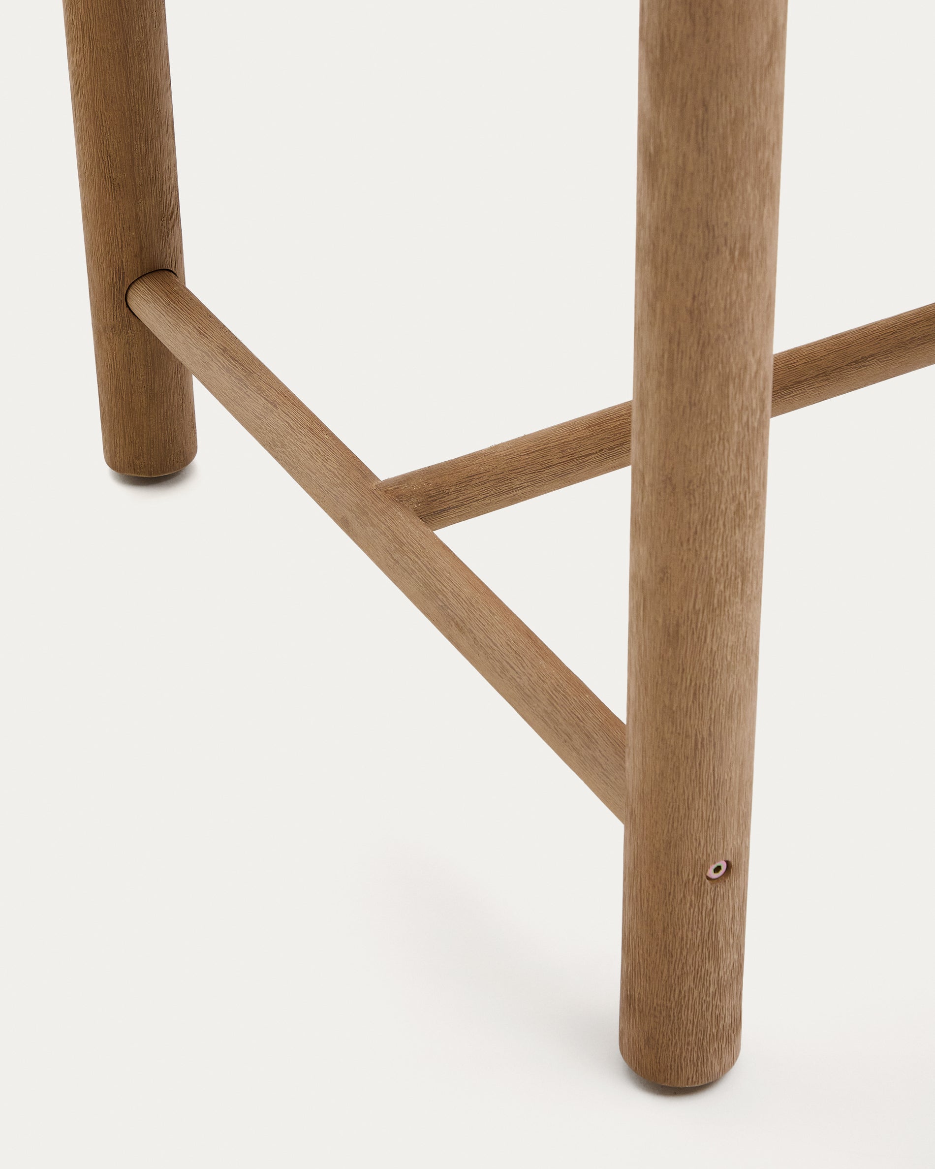 Sori table in FSC 100% solid acacia wood 135 x 78cm - Detail