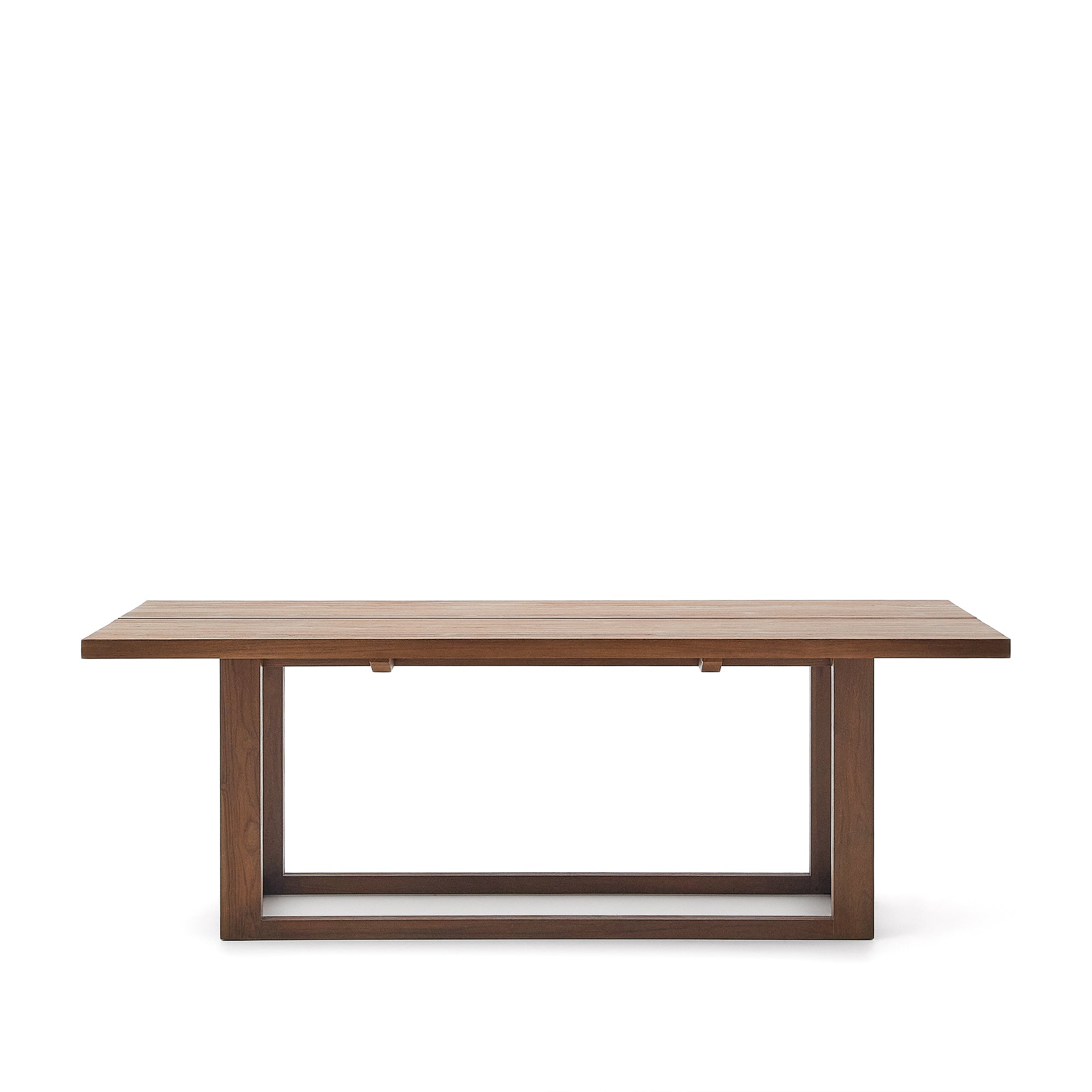 Sashi asztal, készült tömör teakfából, 220 x 100 cm