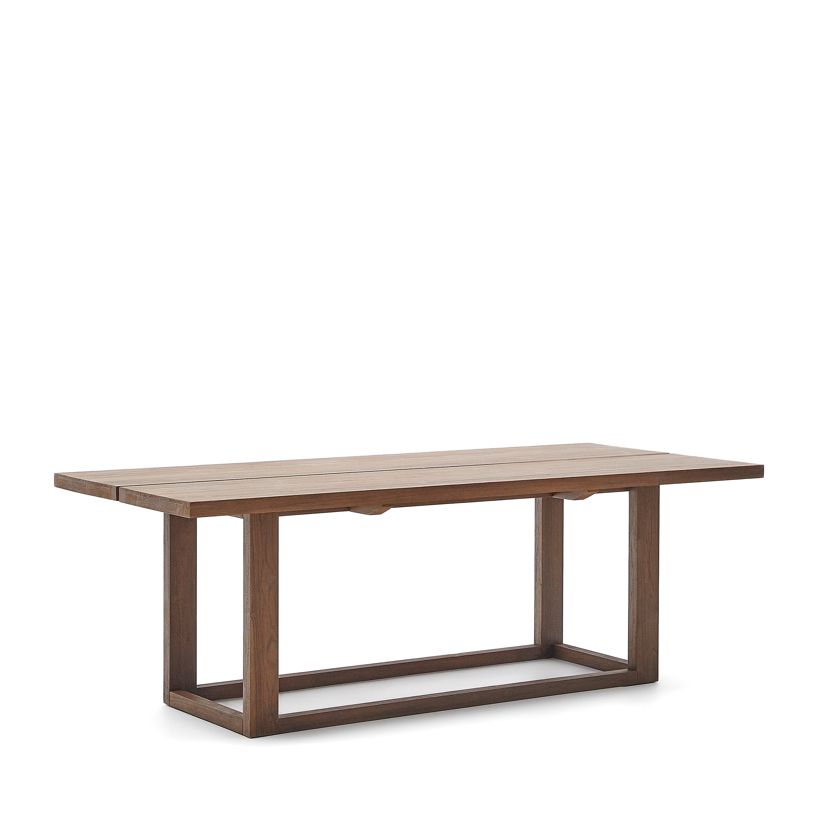 Sashi table, made of solid teak, 220 x 100 cm