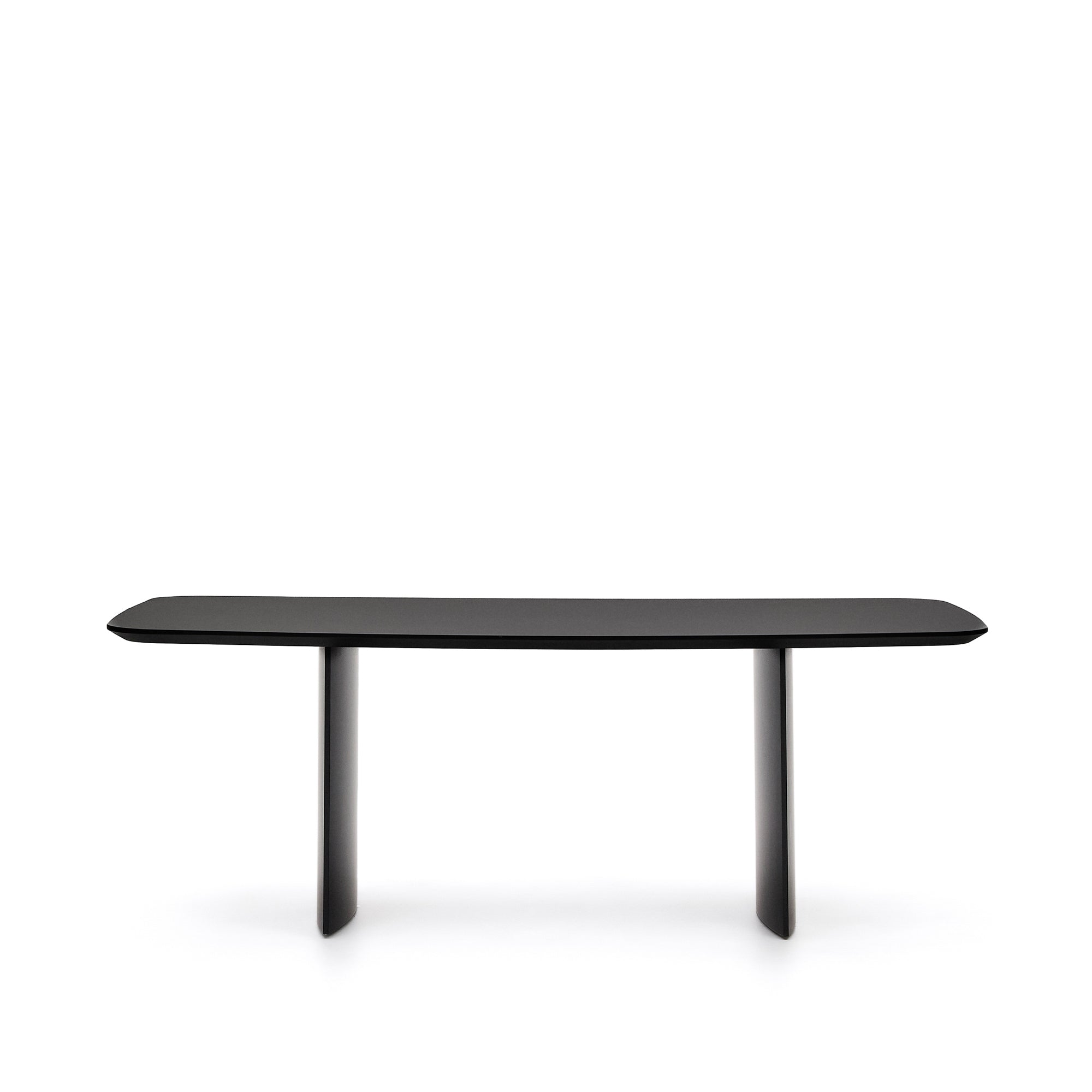 Litto black, lacquered MDF table, 200 x 100 cm - Product Image
