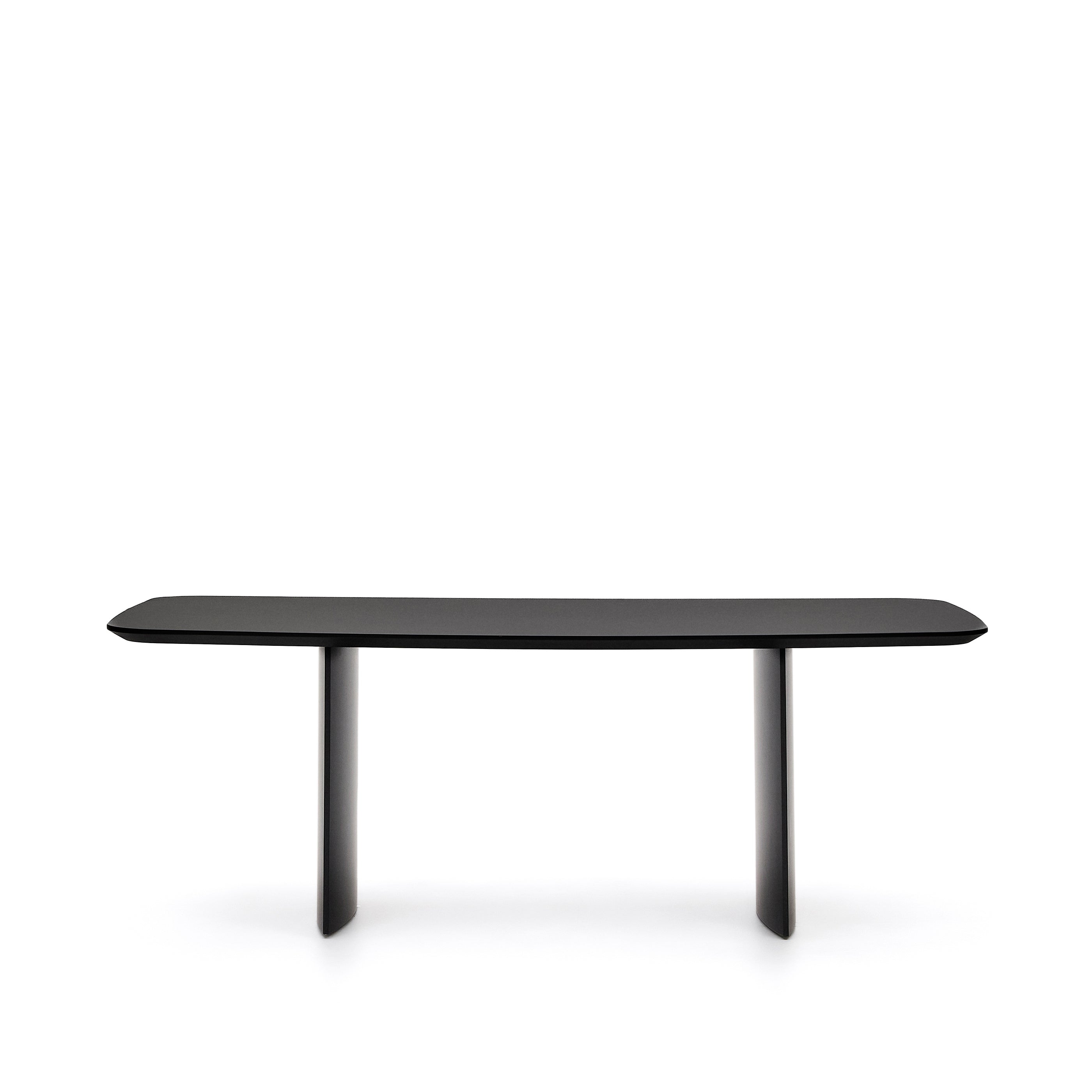 Litto black, lacquered MDF table, 200 x 100 cm - Product Image