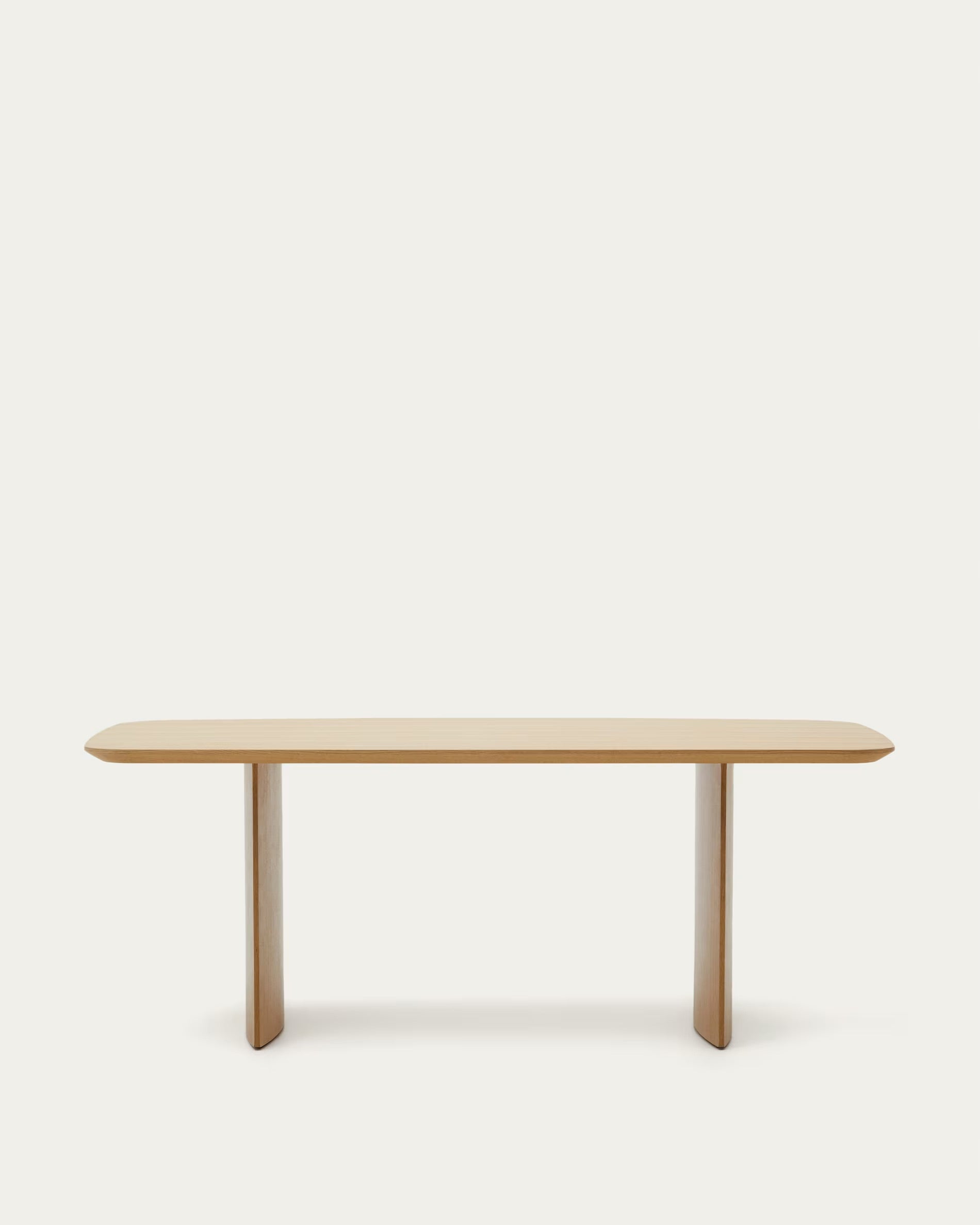 Litto table made from oak veneer, 200 x 100 cm