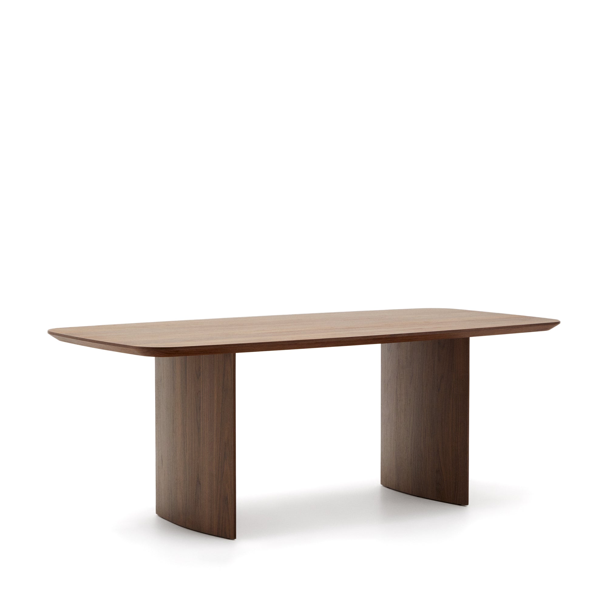 Litto table made from walnut veneer, 200 x 100 cm - Product Image