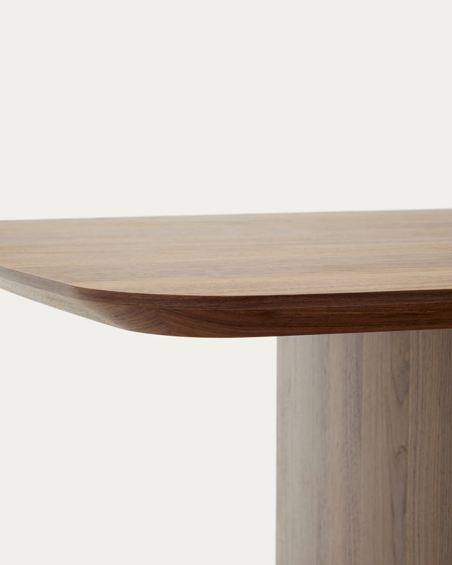 Litto table made from walnut veneer, 200 x 100 cm