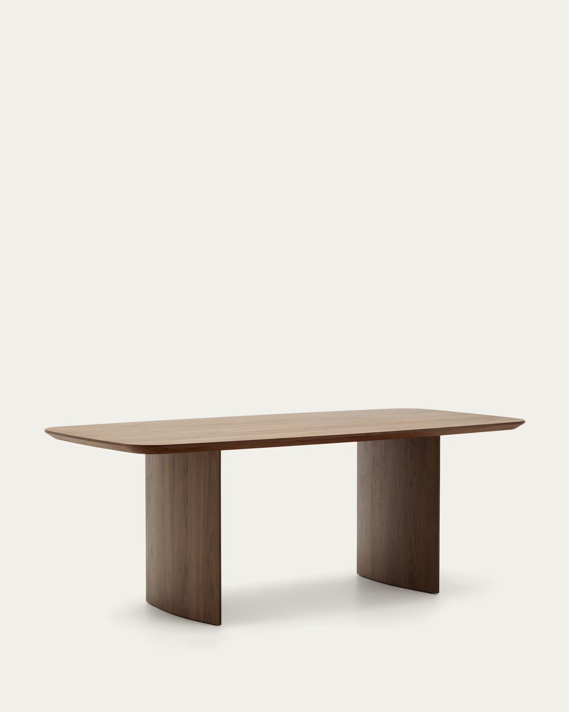 Litto table made from walnut veneer, 240 x 100 cm