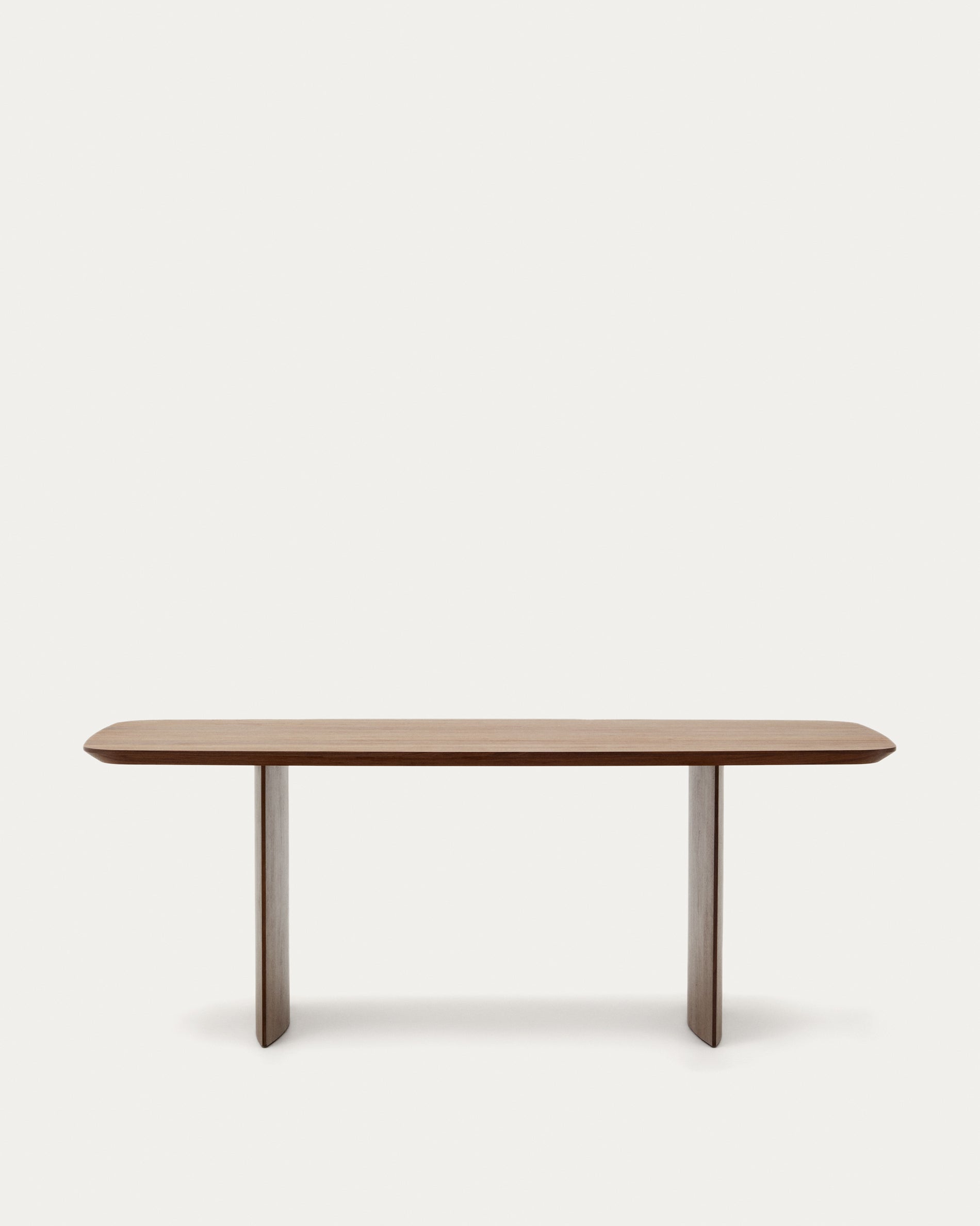 Litto table made from walnut veneer, 200 x 100 cm - Product View