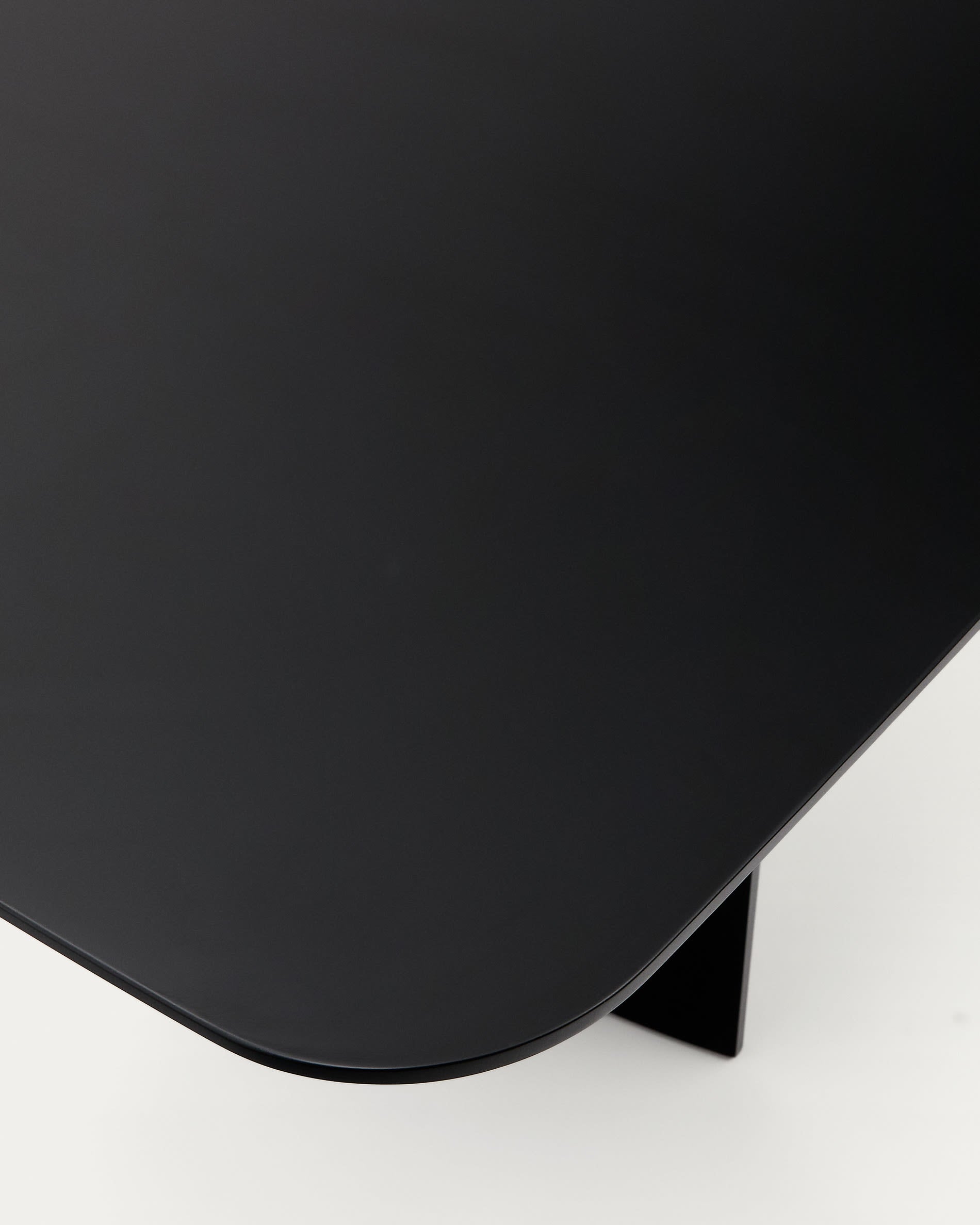 Litto black, lacquered MDF table, 240 x 100 cm