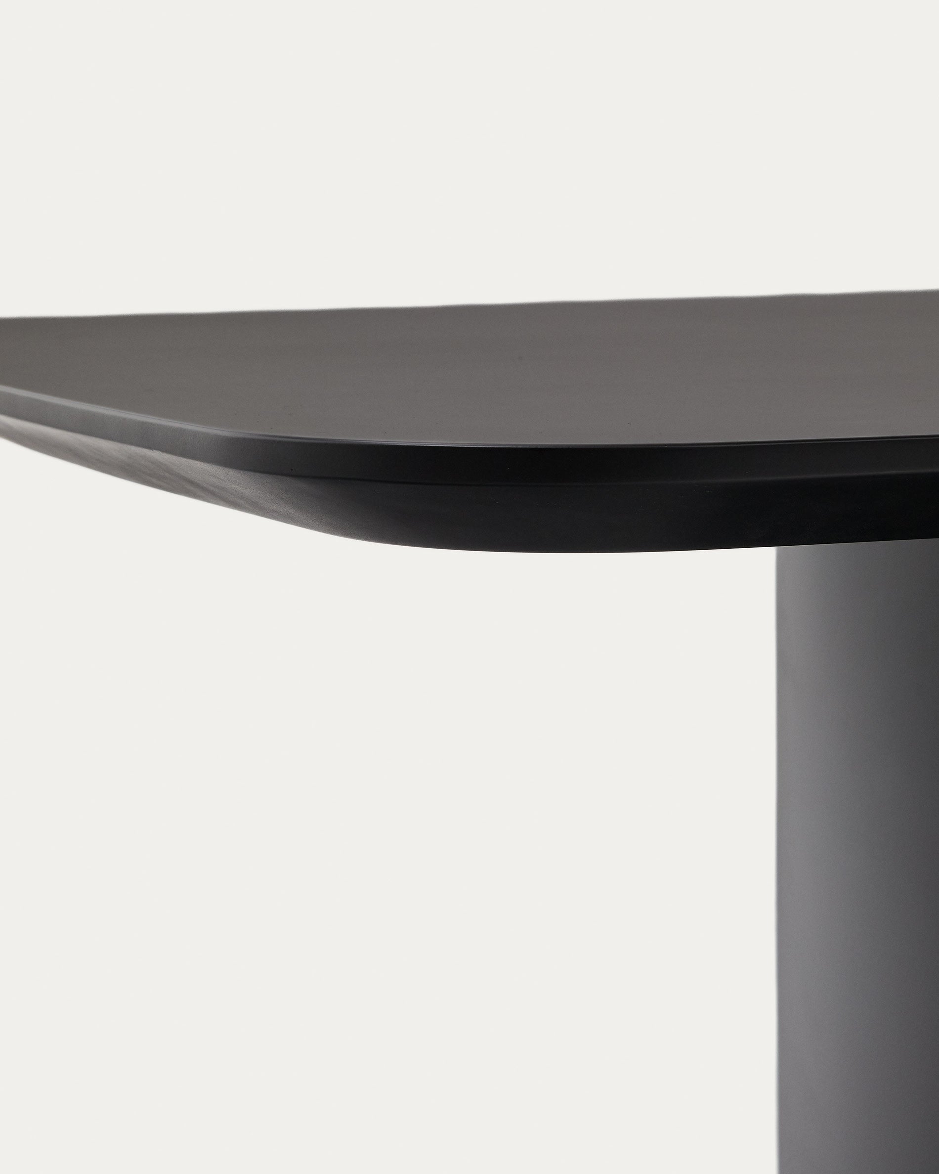 Litto black, lacquered MDF table, 240 x 100 cm