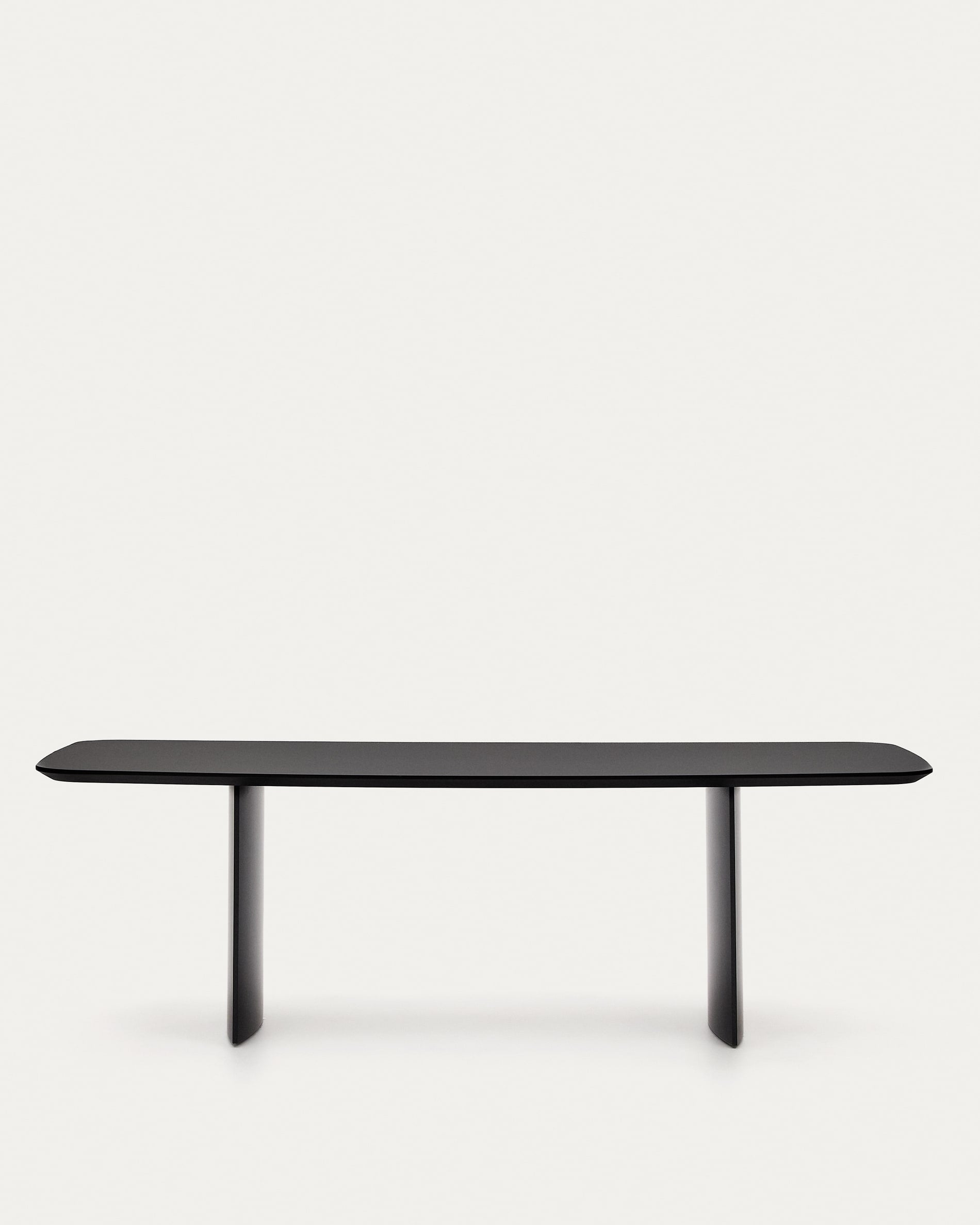 Litto black, lacquered MDF table, 240 x 100 cm