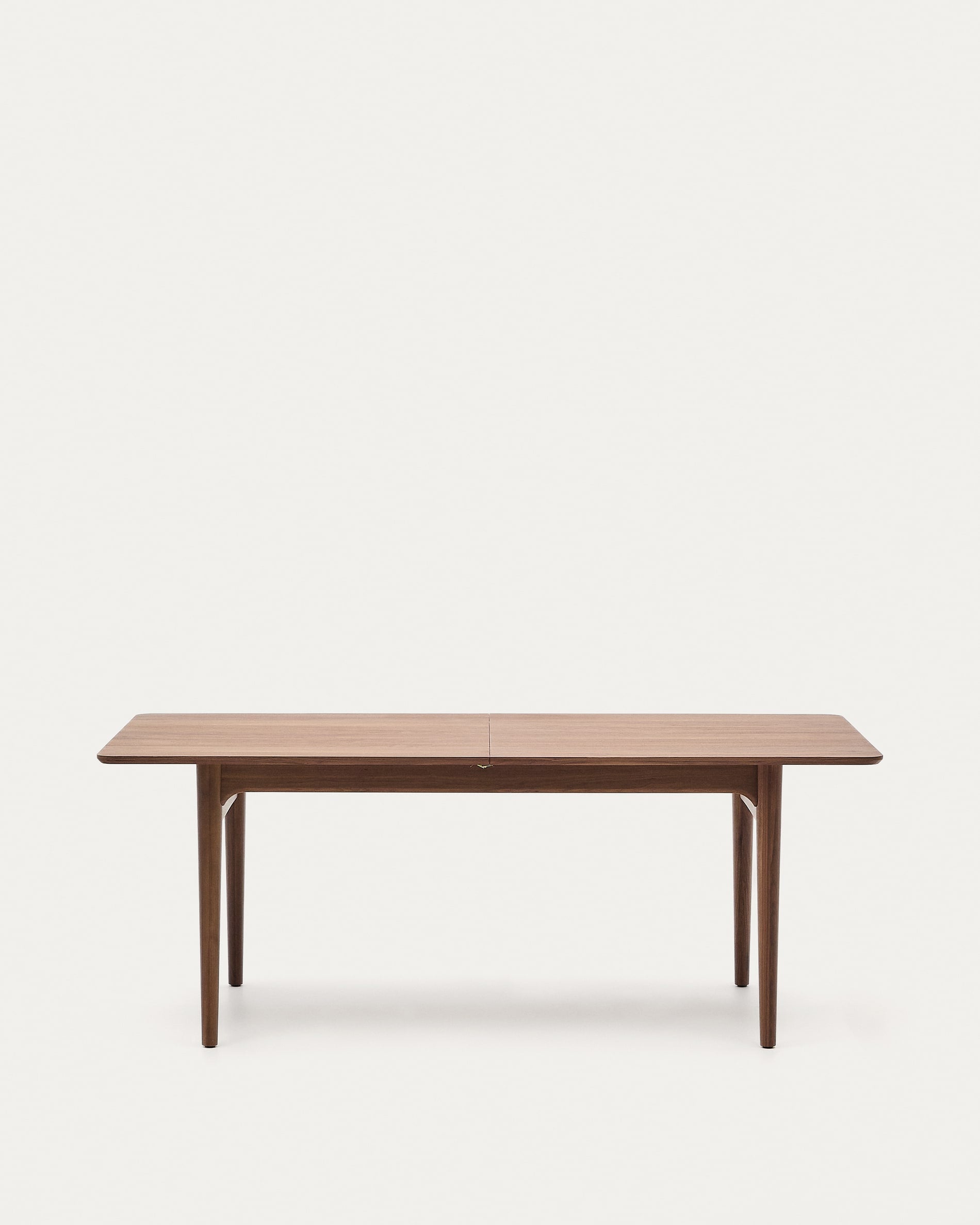 Elan extendable table with veneer and solid walnut 200 (260) x 100 cm FSC Mix Credit