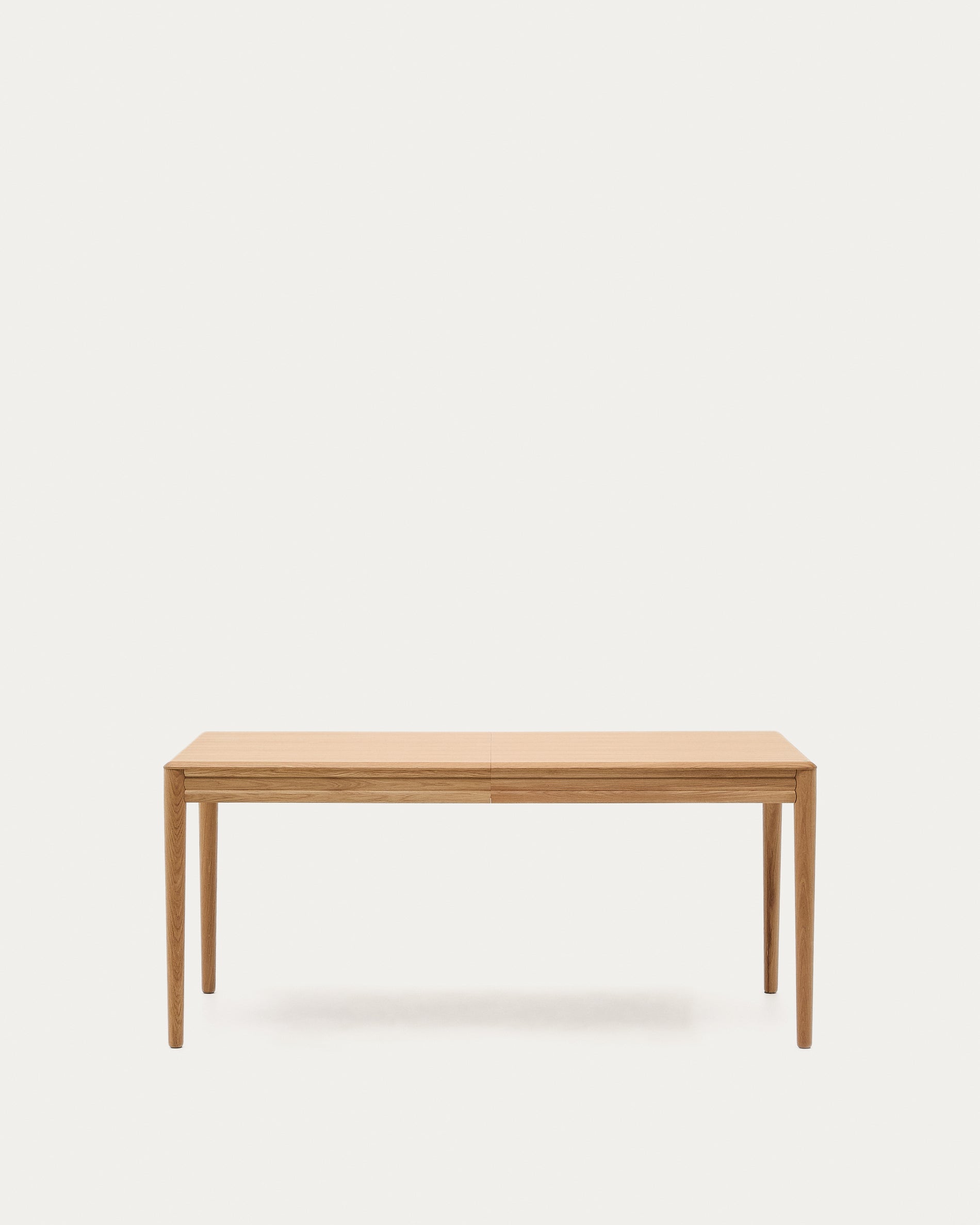 Lenon extendable table in natural FSC Mix Credit solid oak wood and veneer 160(200)x90 - Product View