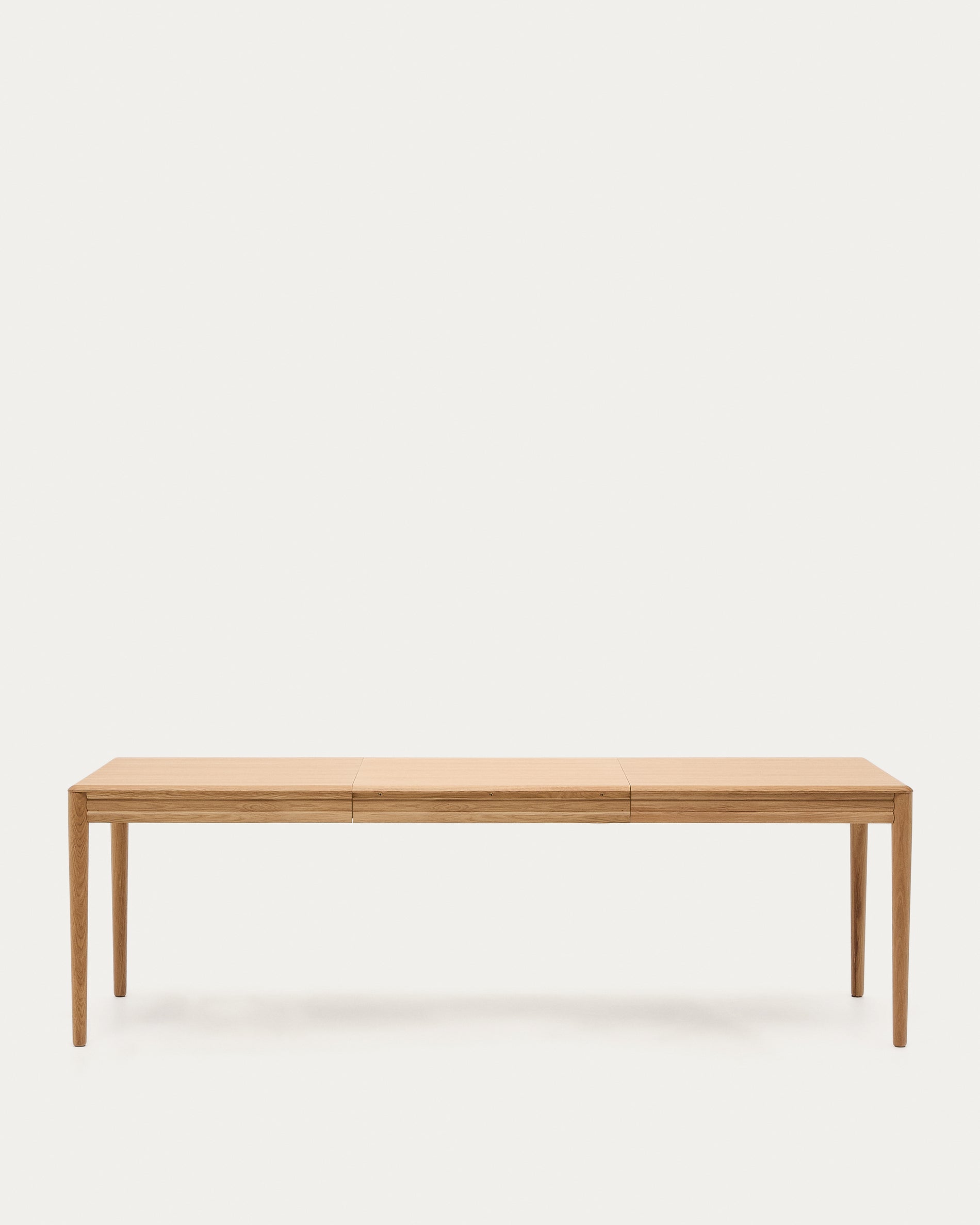 Lenon extendable table in natural FSC Mix Credit solid oak wood and veneer 160(200)x90 - Product View