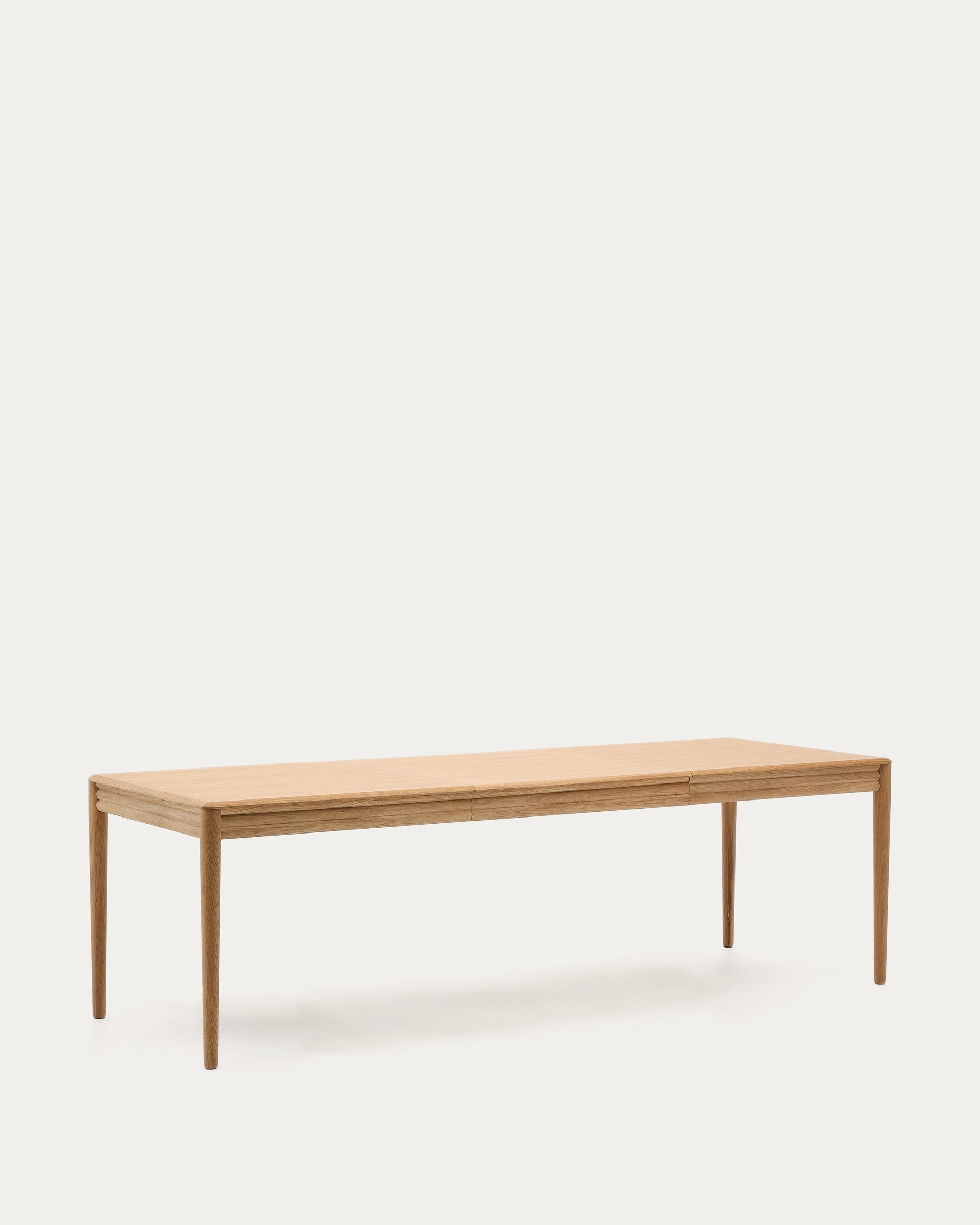 Lenon extendable table in natural FSC Mix Credit solid oak wood and veneer 160(200)x90 - Product View