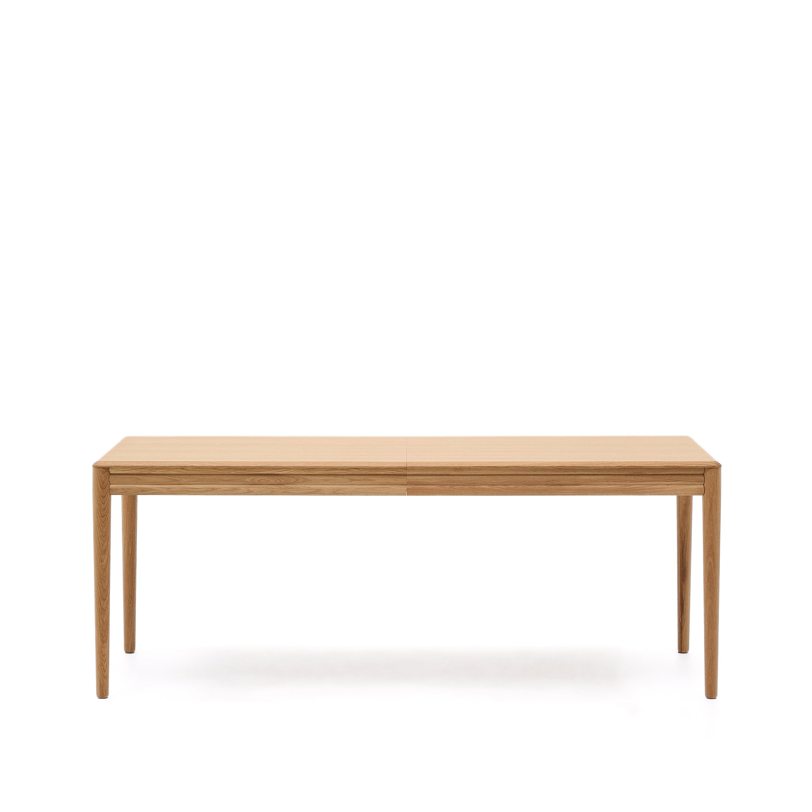 Lenon extendable table made of natural FSC Mix Credit certified solid oak and veneer 200(280)x90