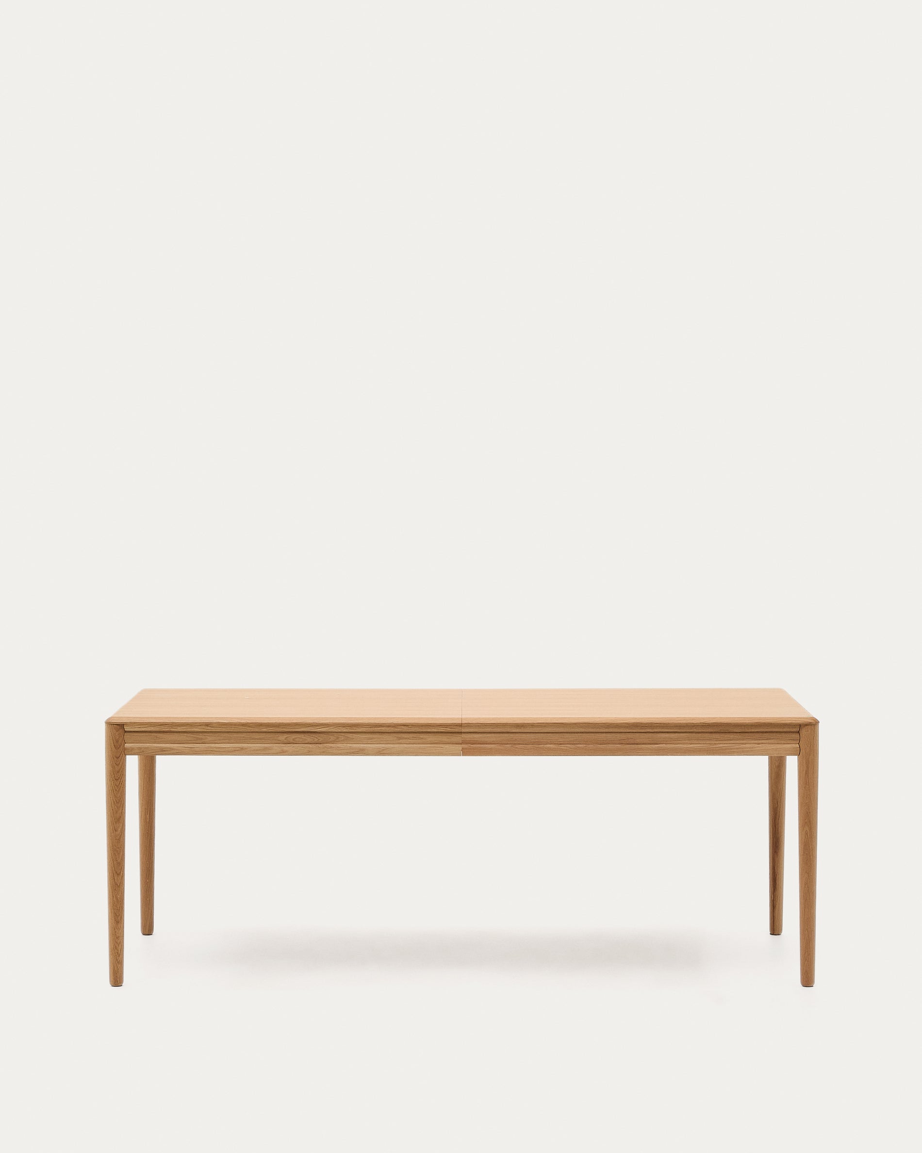 Lenon extendable table in natural FSC Mix Credit solid oak wood and veneer 200(280)x90 - Product View
