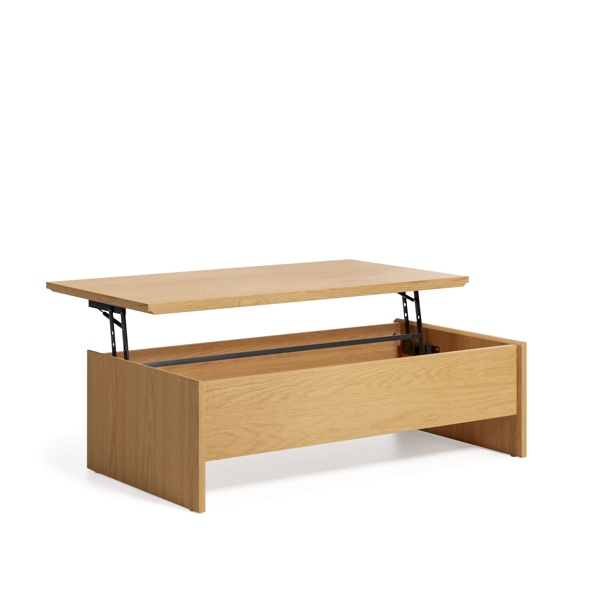Abilen oak wood lift-up coffee table 110 x 60 cm FSC 100% - Product Image