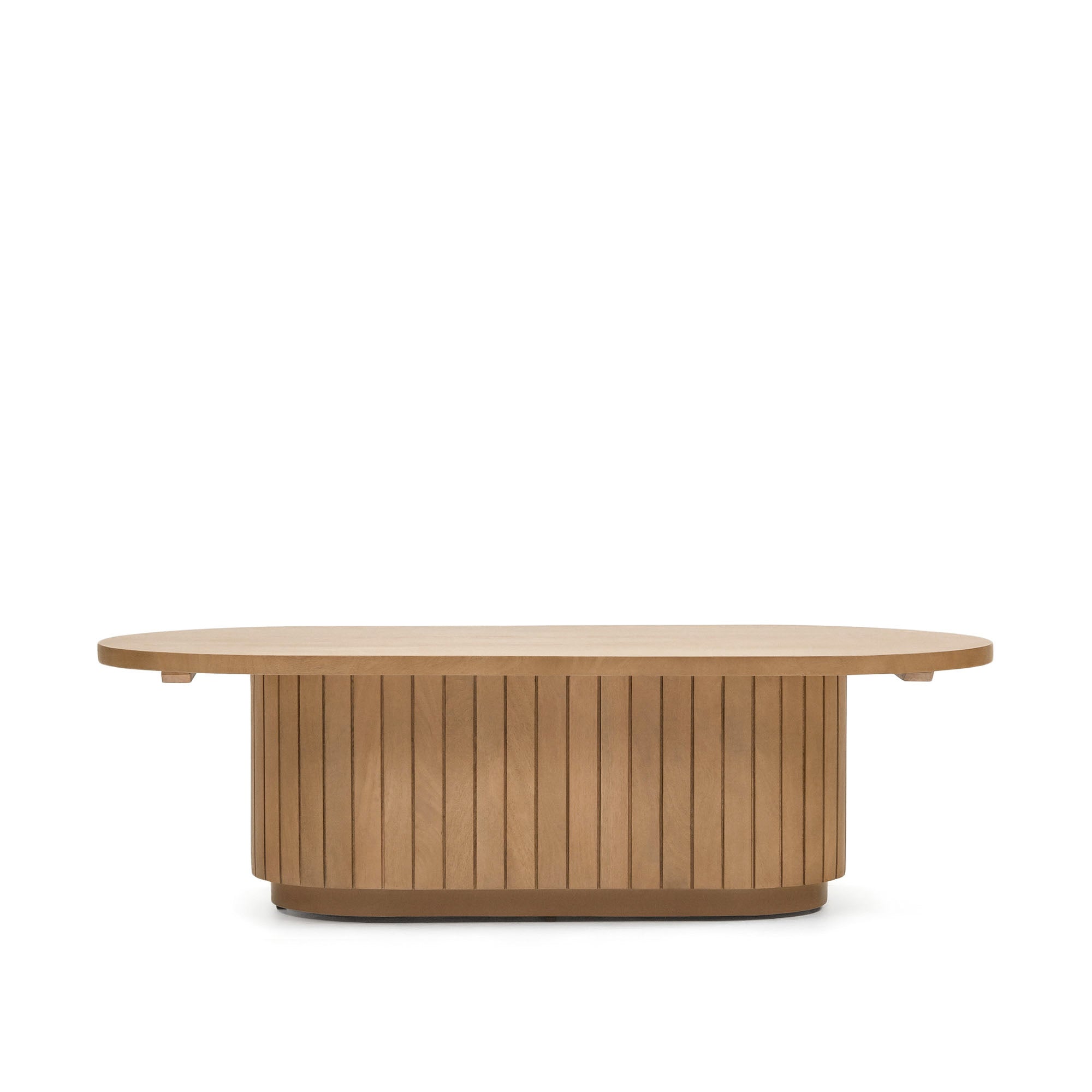 Licia solid mango wood coffee table, 120 x 60 cm - Product Image