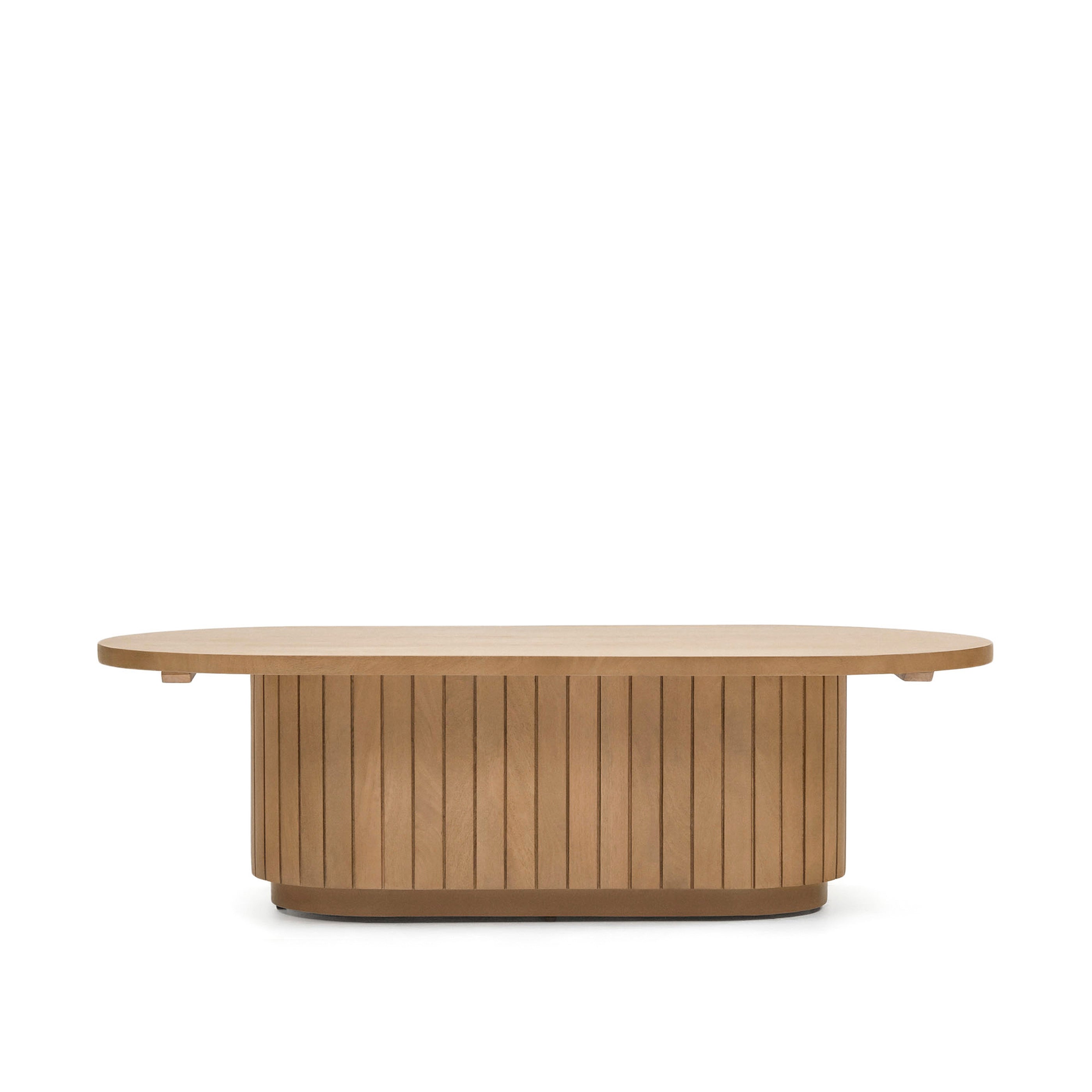 Licia solid mango wood coffee table, 120 x 60 cm - Product Image