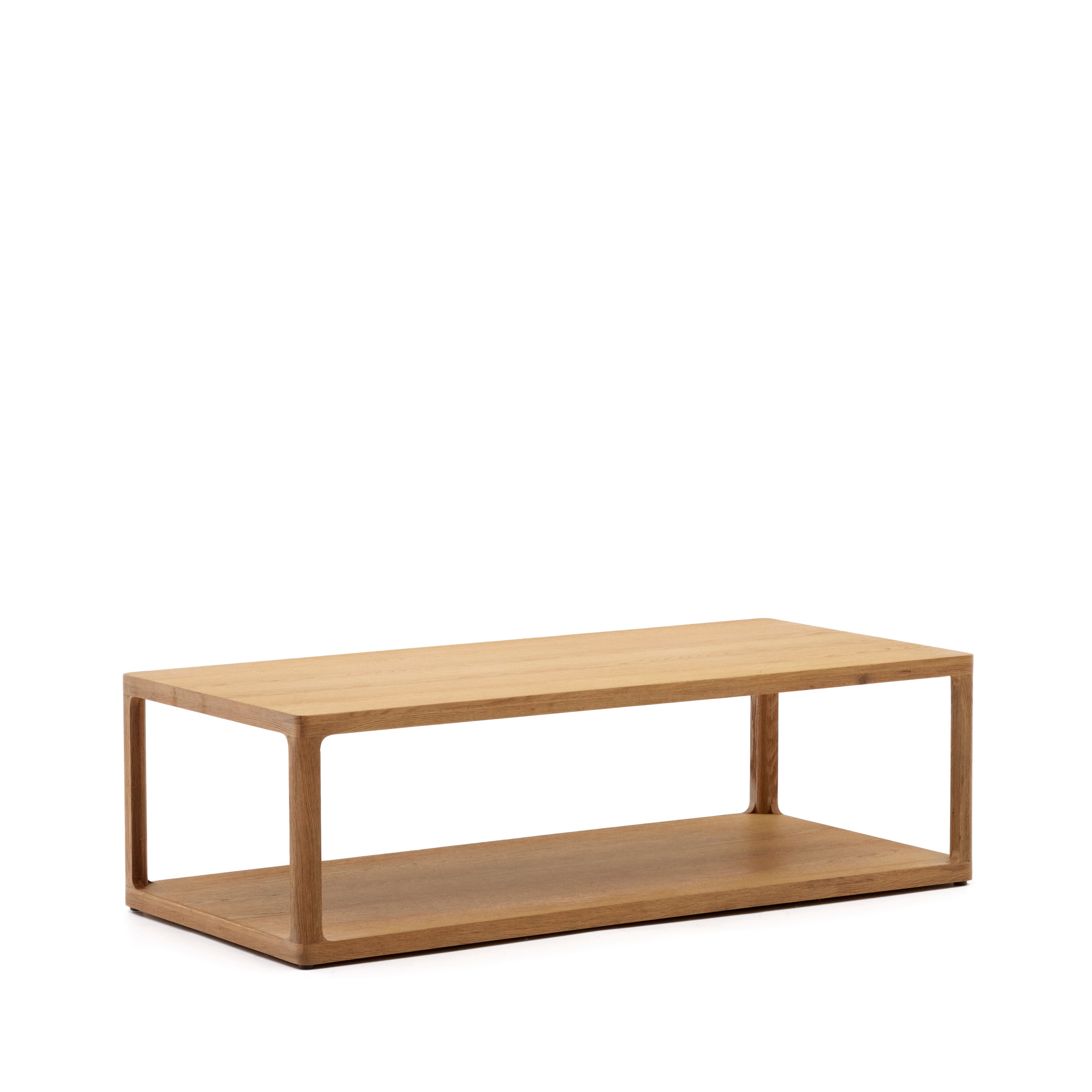 Maymai oak wood coffee table 140 x 65 cm - Product Image