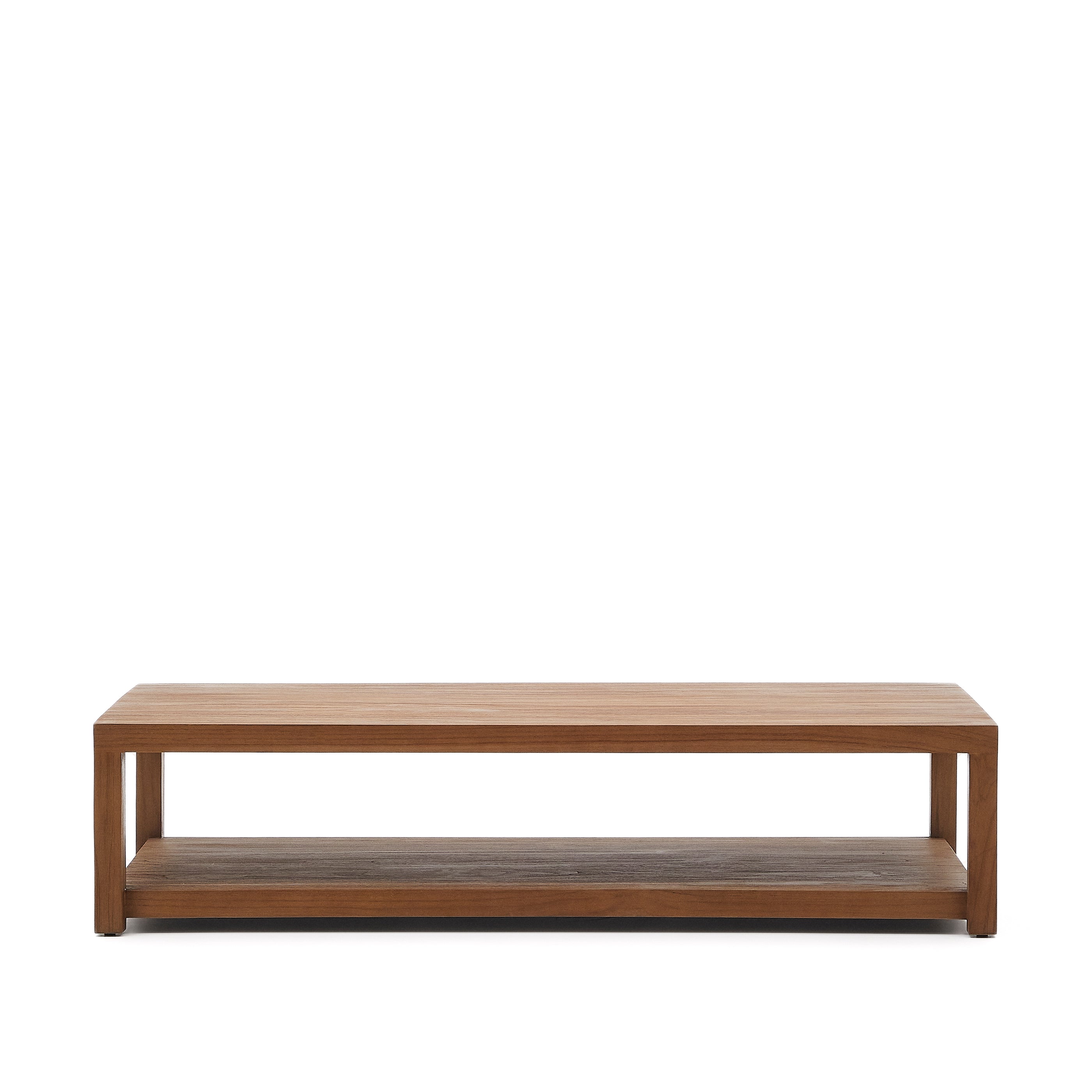 Sashi coffee table made in solid teak wood 150 x 70 cm - Product Image